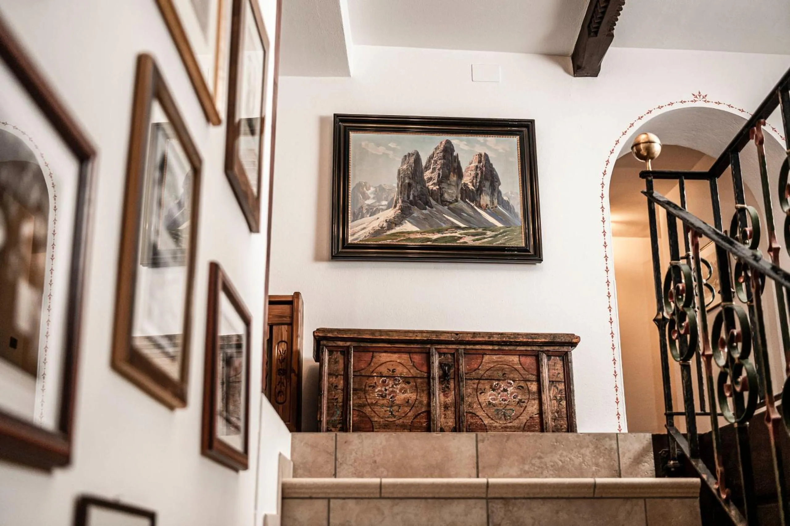 Decorative detail in Hotel Cavallino D'Oro Bed&Breakfast