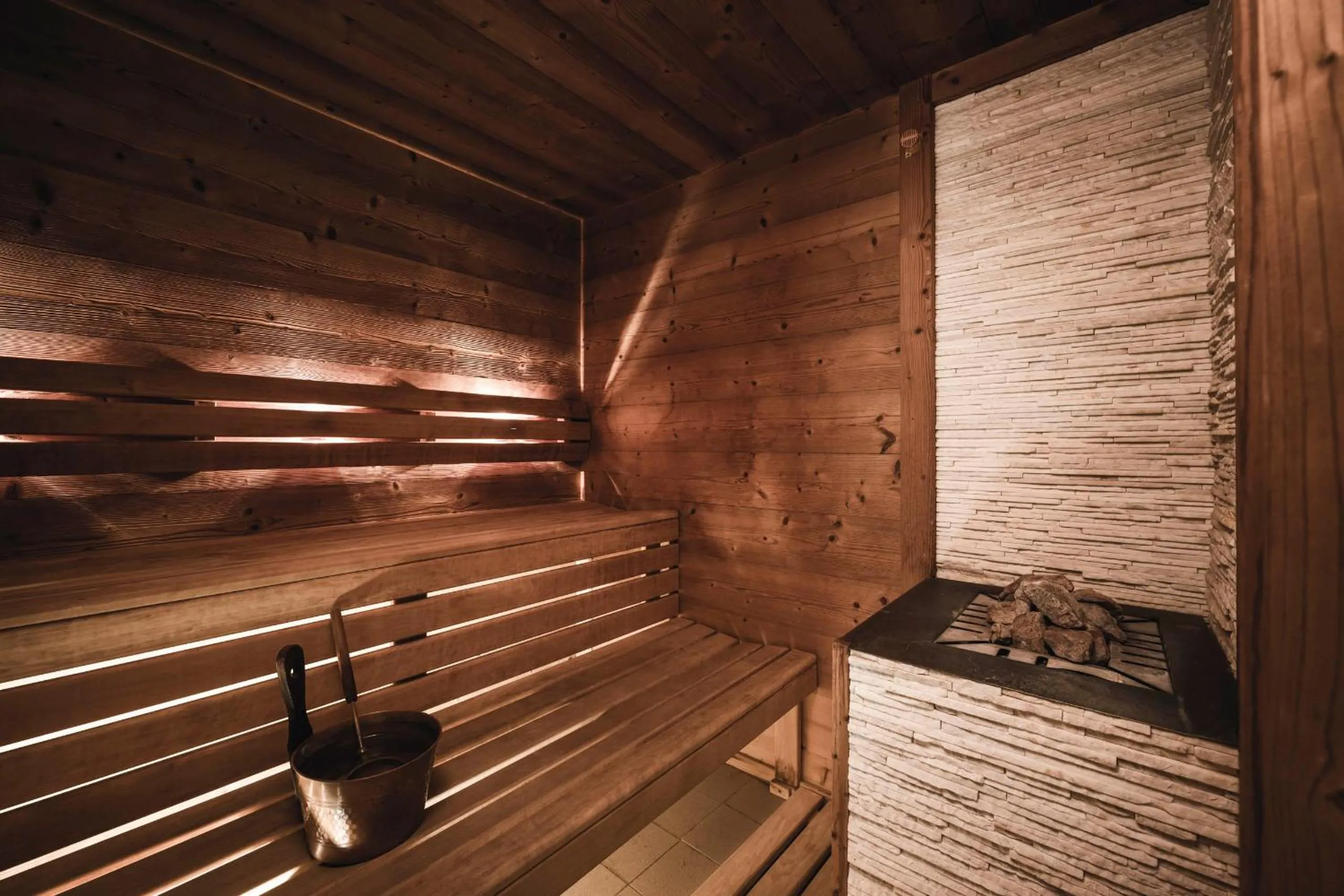 Sauna in Hotel Cavallino D'Oro Bed&Breakfast