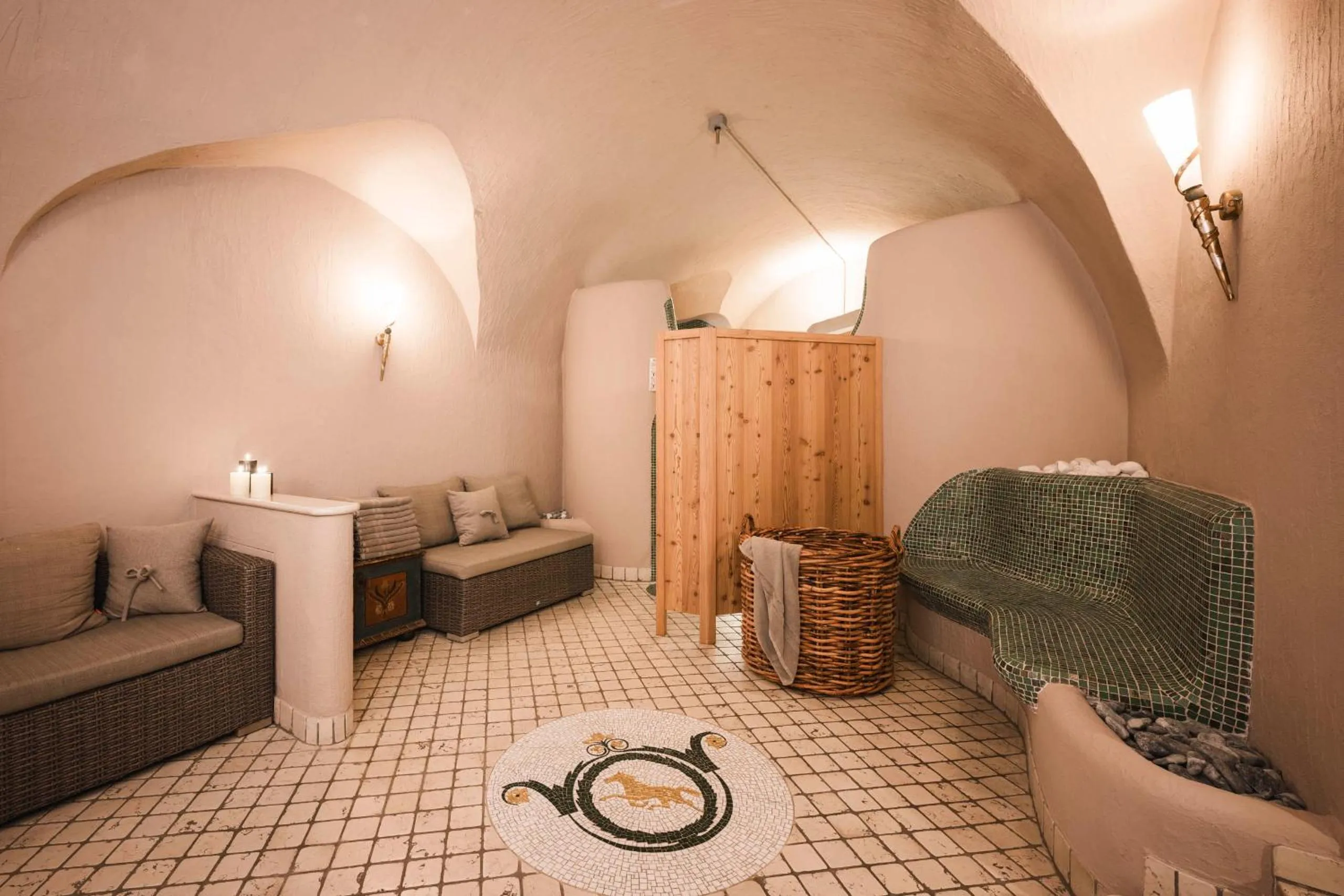 Sauna in Hotel Cavallino D'Oro Bed&Breakfast