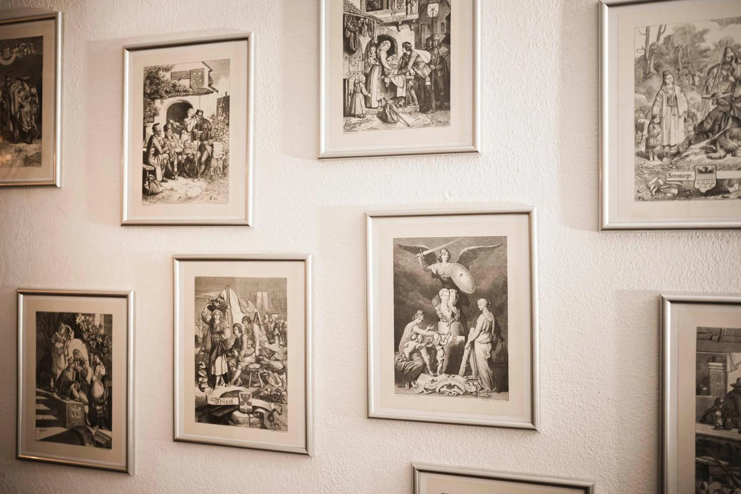 Decorative detail in Hotel Cavallino D'Oro Bed&Breakfast