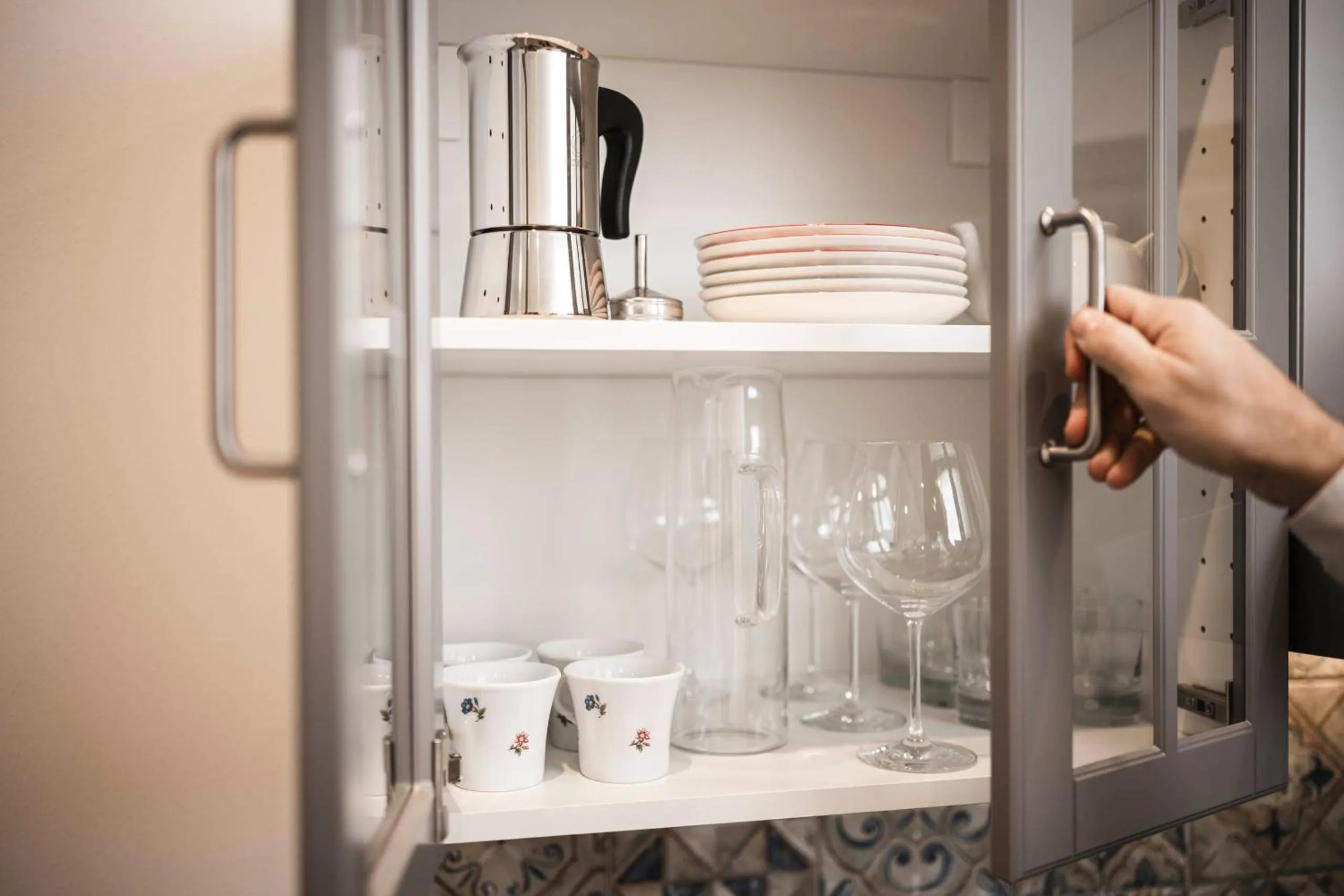 Kitchen or kitchenette in Hotel Cavallino D'Oro Bed&Breakfast