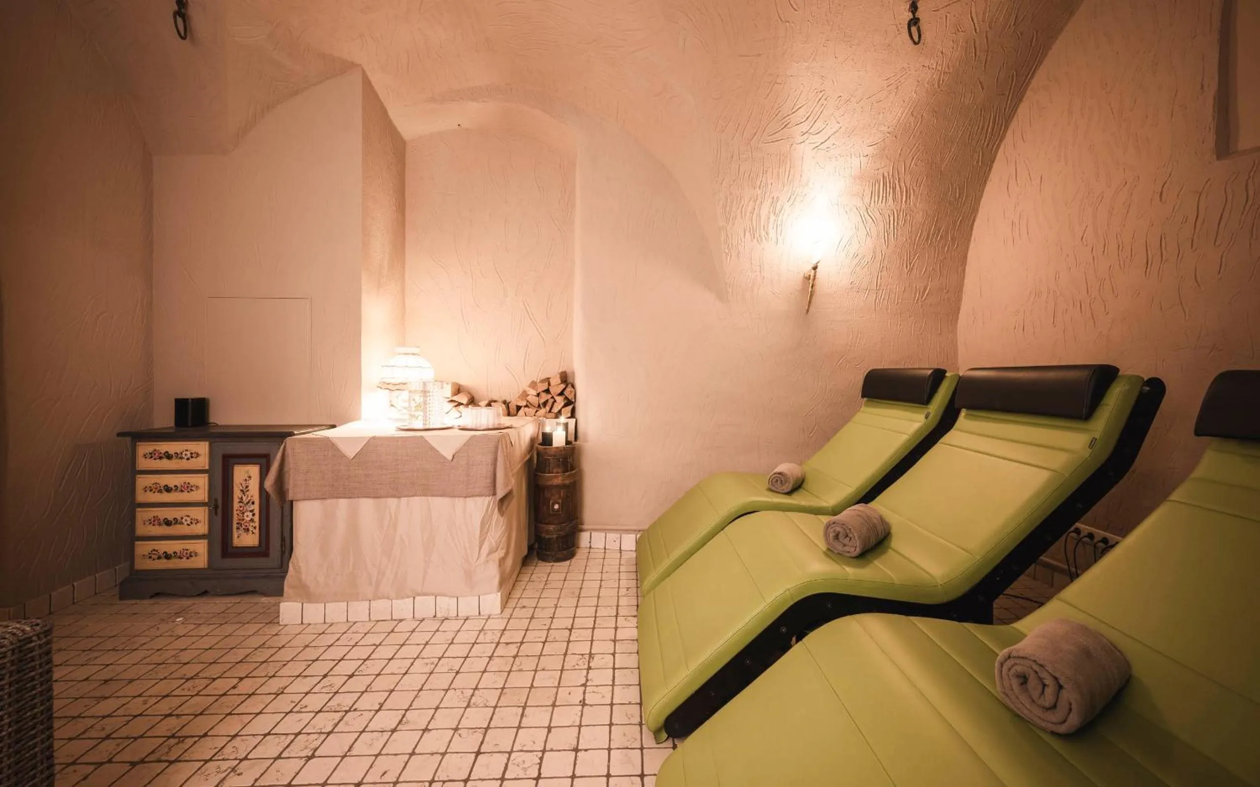Sauna, Bed in Hotel Cavallino D'Oro Bed&Breakfast