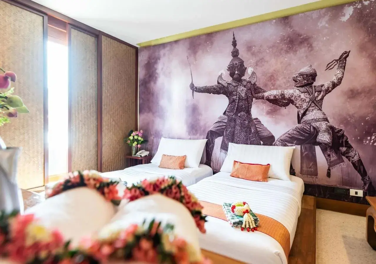 Twin Room in Dang Derm Khaosan Twin Room in Dang Derm Khaosan