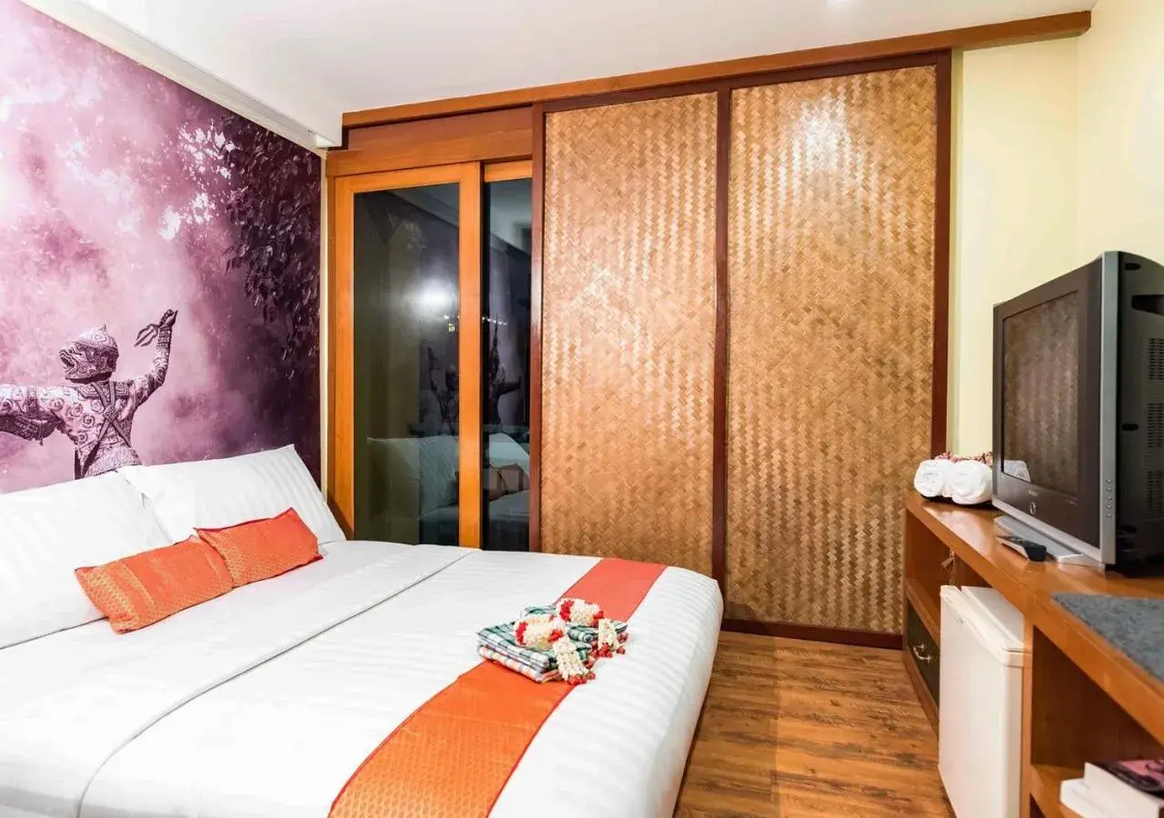 Queen Room in Dang Derm Khaosan Queen Room in Dang Derm Khaosan