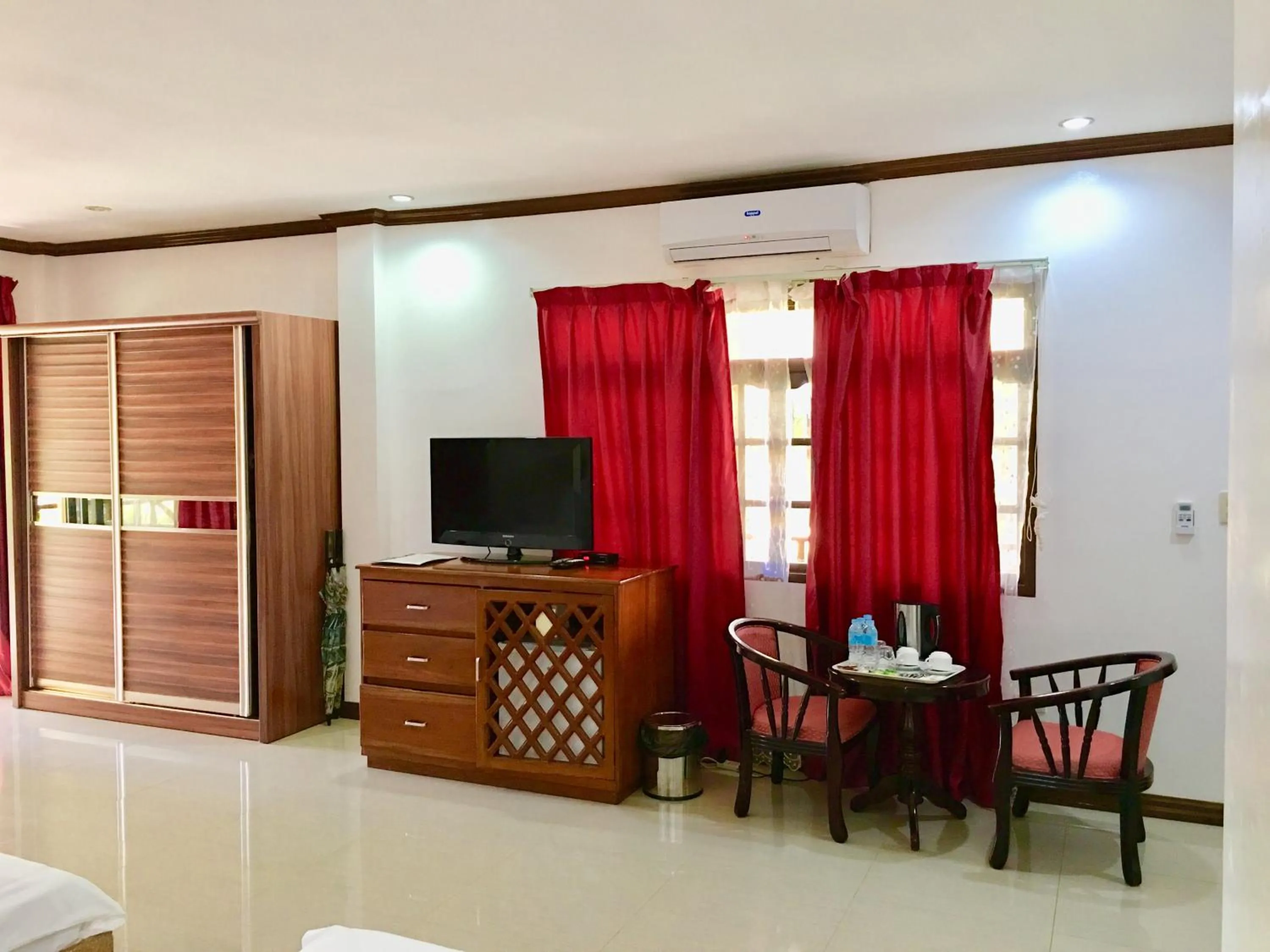 Bedroom in Anda White Beach Resort