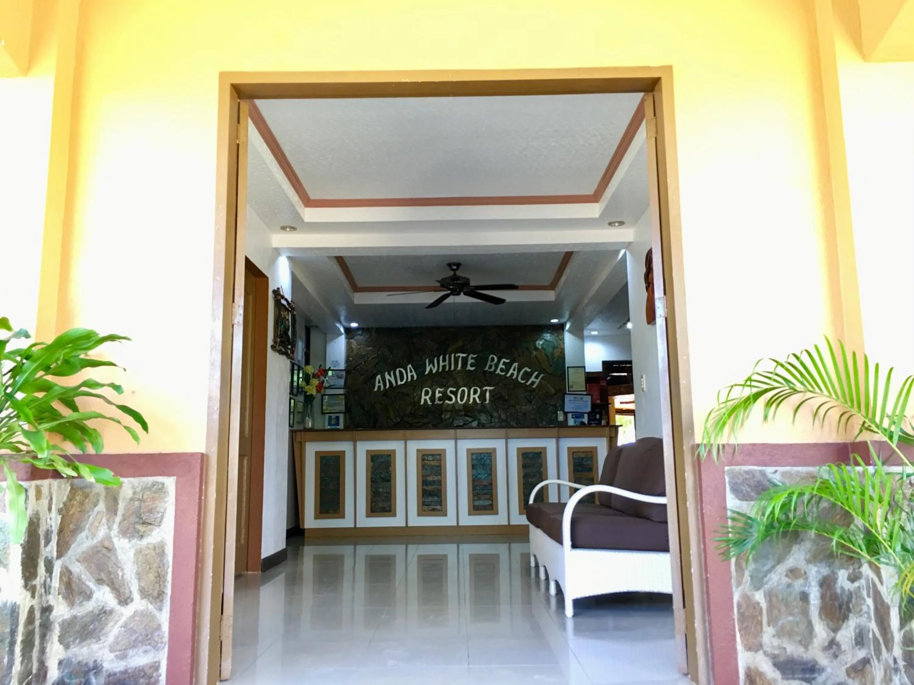 Lobby or reception in Anda White Beach Resort