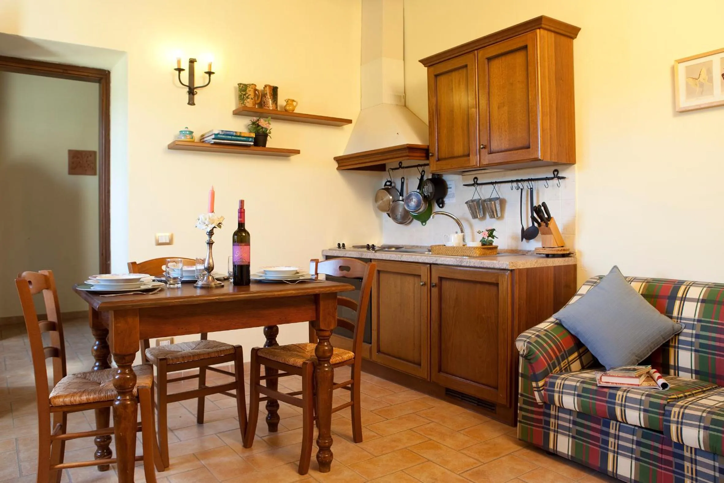 Seating area in Parco Ducale Country House