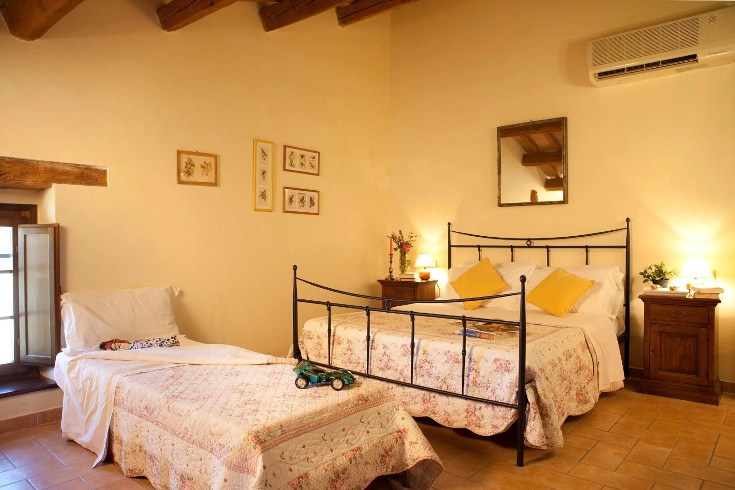 Bedroom, Bed in Parco Ducale Country House