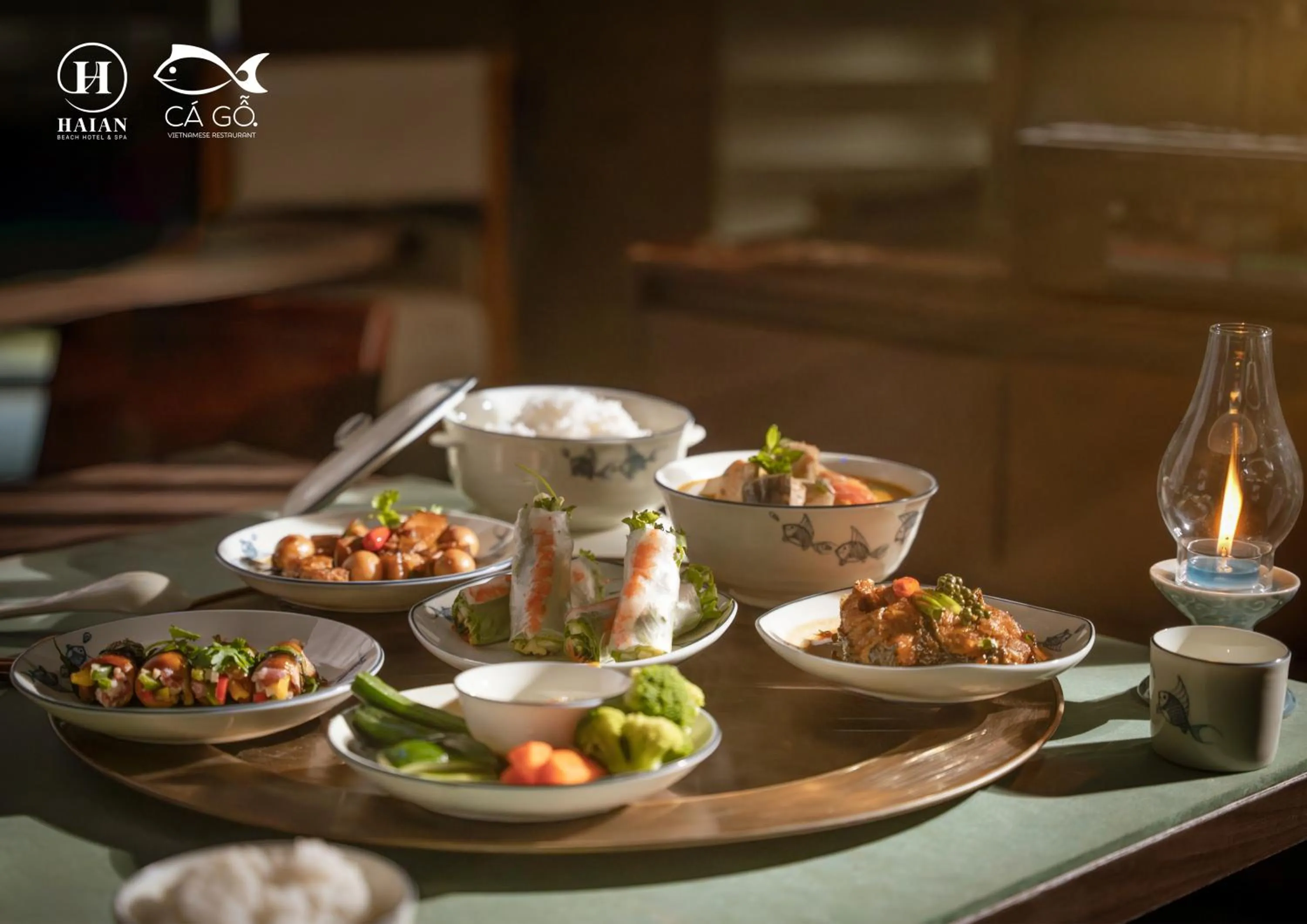 Restaurant/places to eat in HAIAN Beach Hotel & Spa