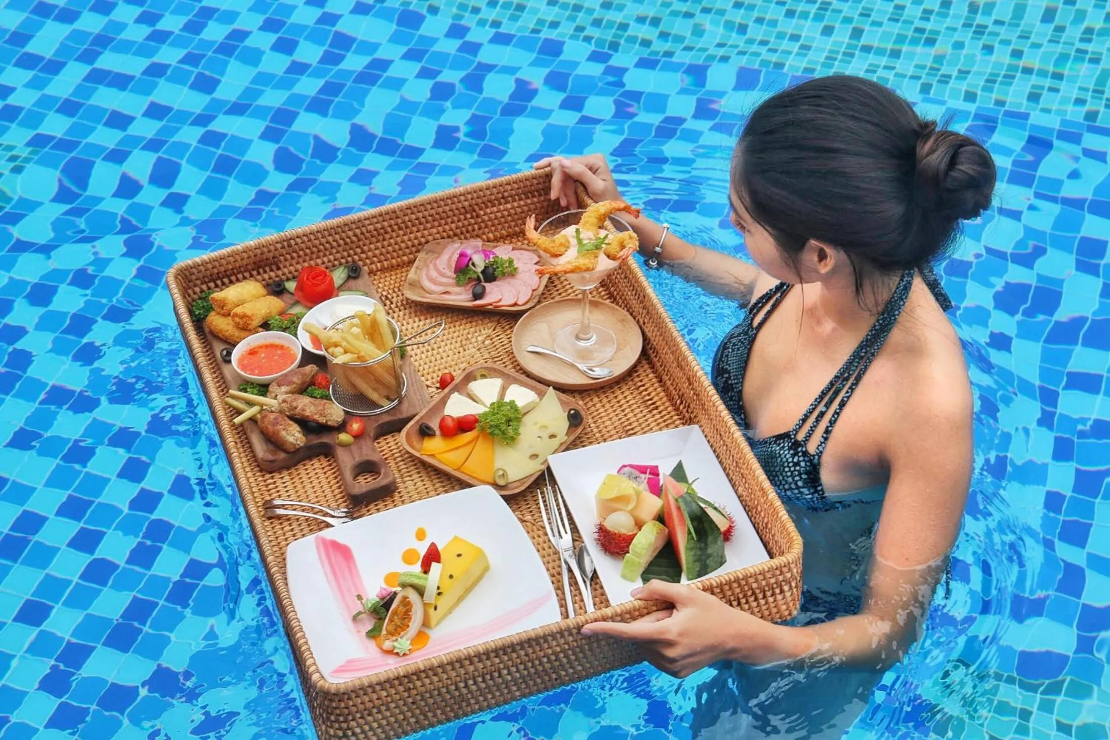 Swimming pool in HAIAN Beach Hotel & Spa