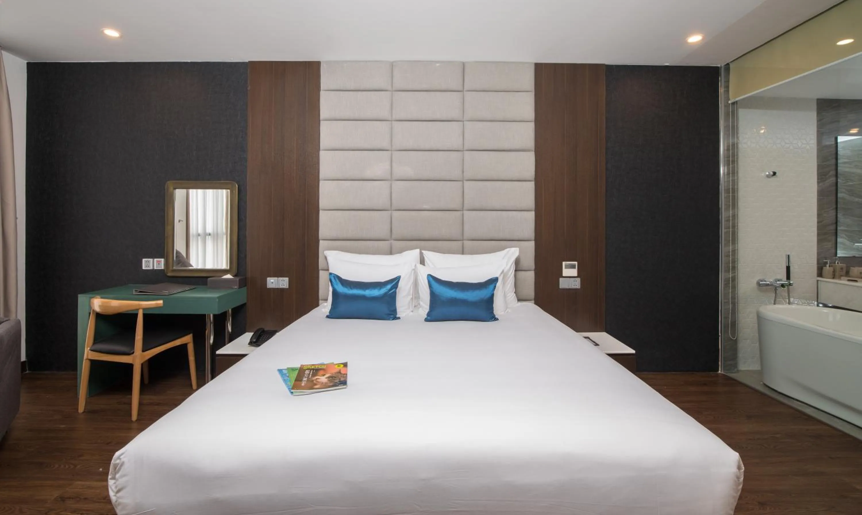 Bedroom, Bed in HAIAN Beach Hotel & Spa