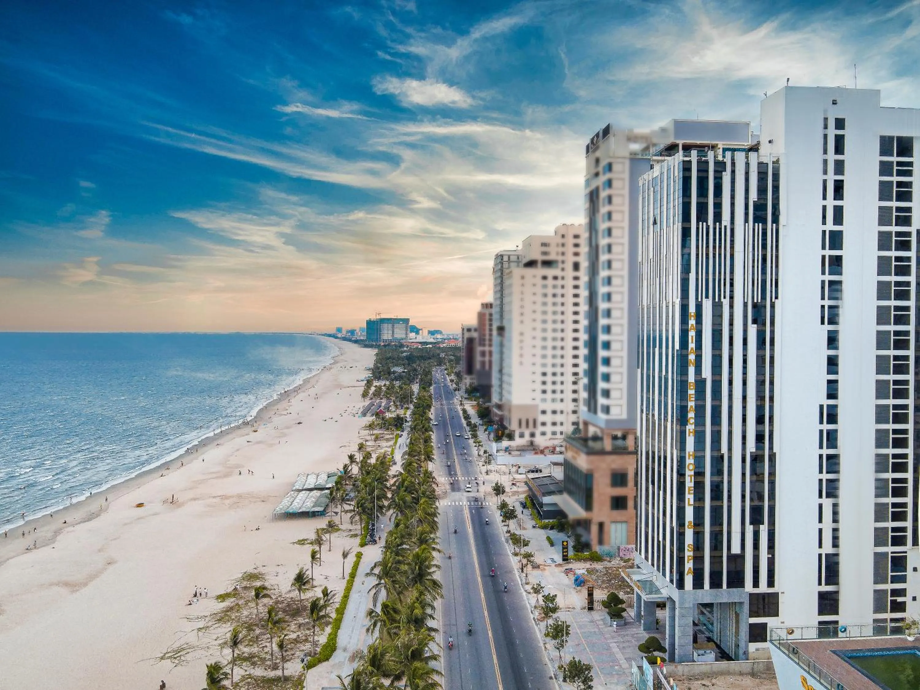 Facade/entrance in HAIAN Beach Hotel & Spa