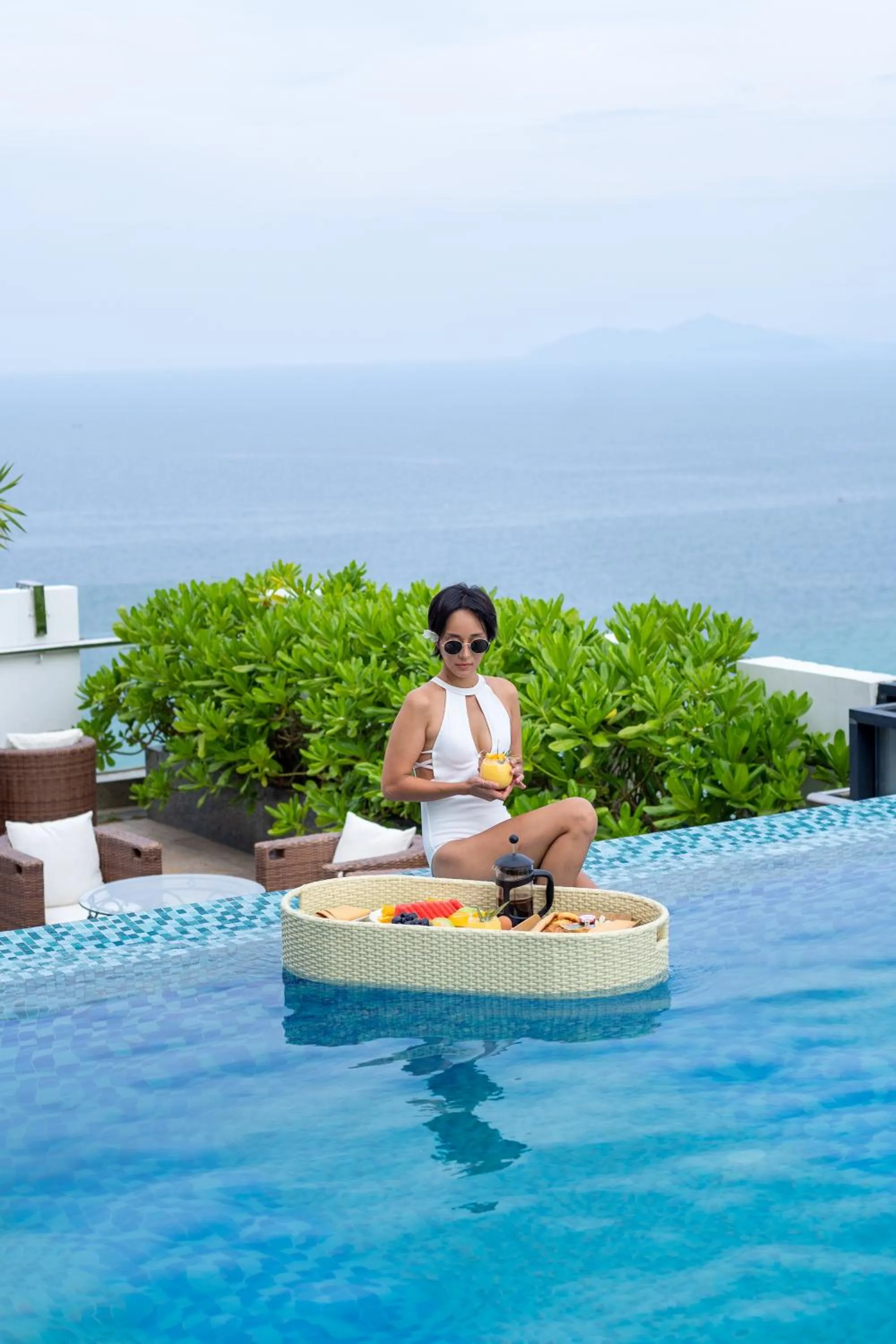 Swimming pool in HAIAN Beach Hotel & Spa