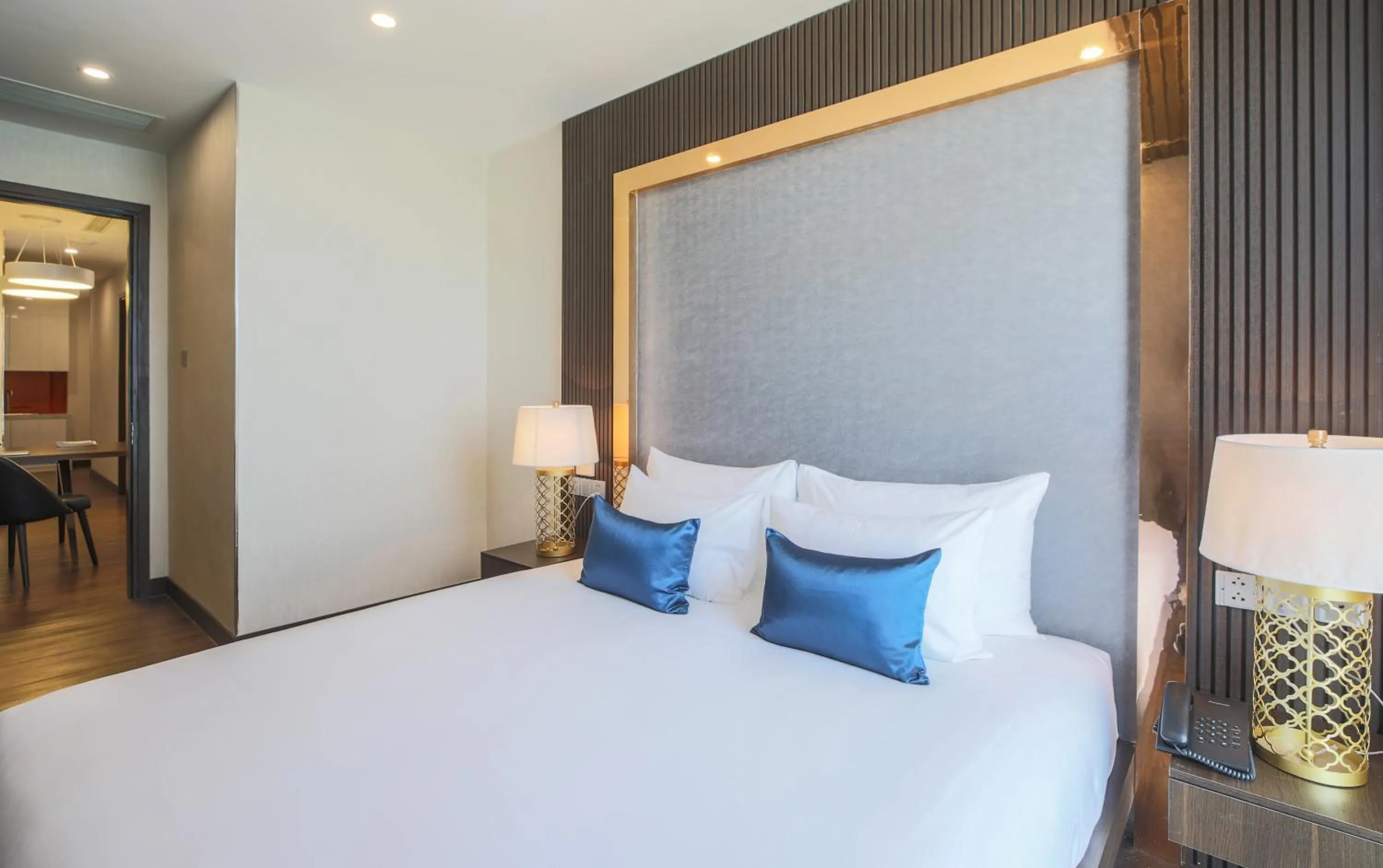 Bedroom, Bed in HAIAN Beach Hotel & Spa