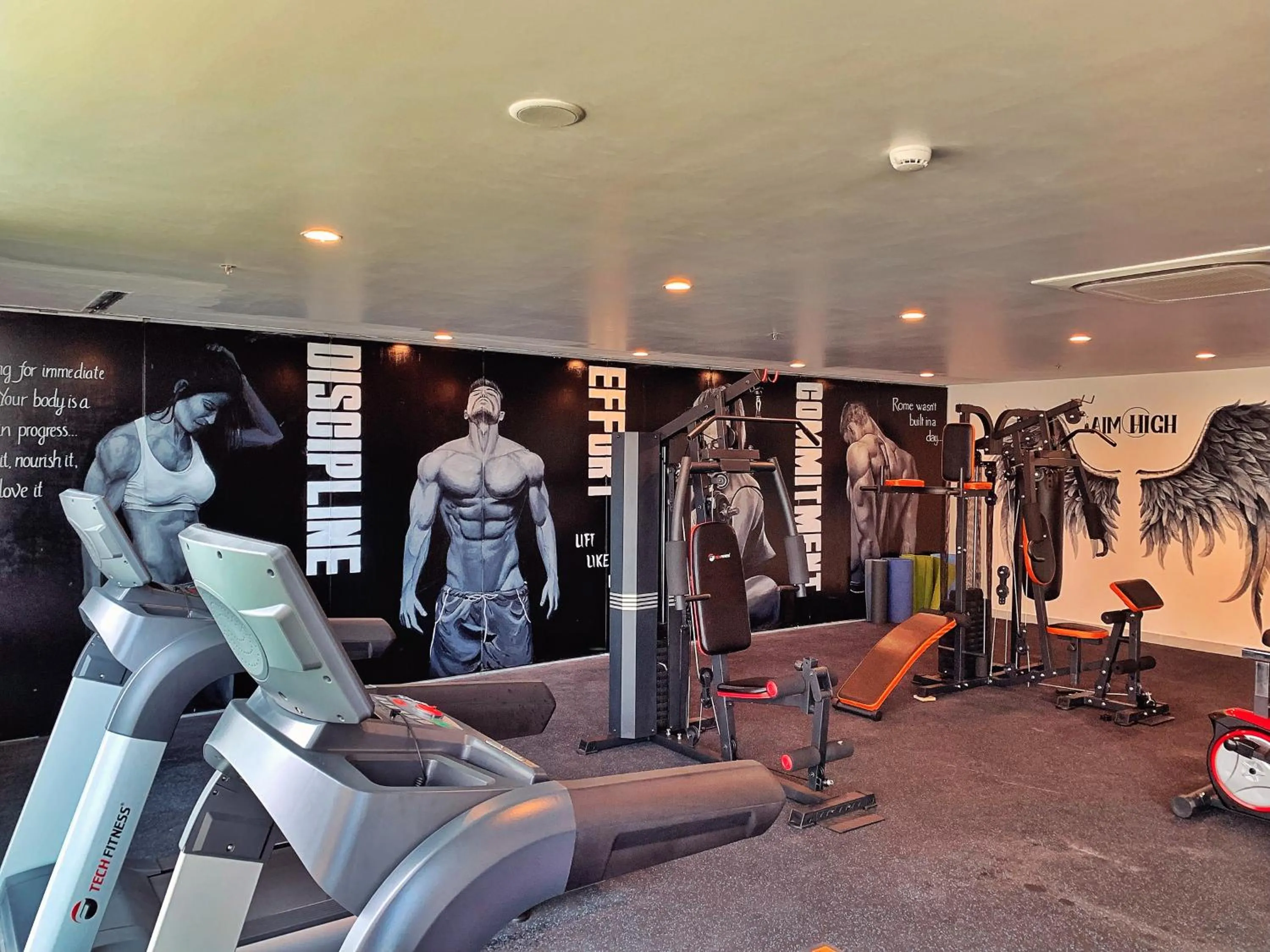 Fitness centre/facilities in HAIAN Beach Hotel & Spa