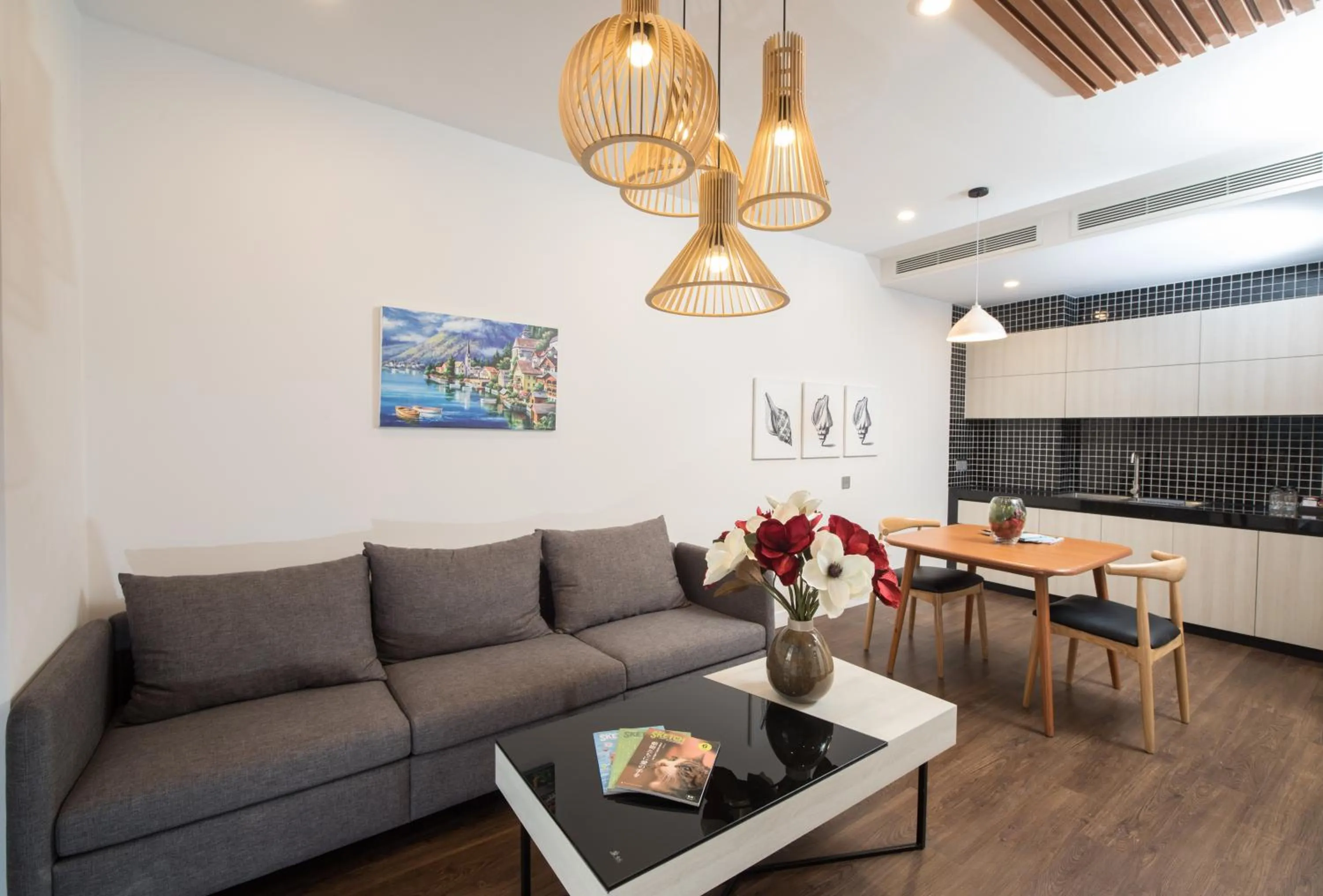 Living room in HAIAN Beach Hotel & Spa