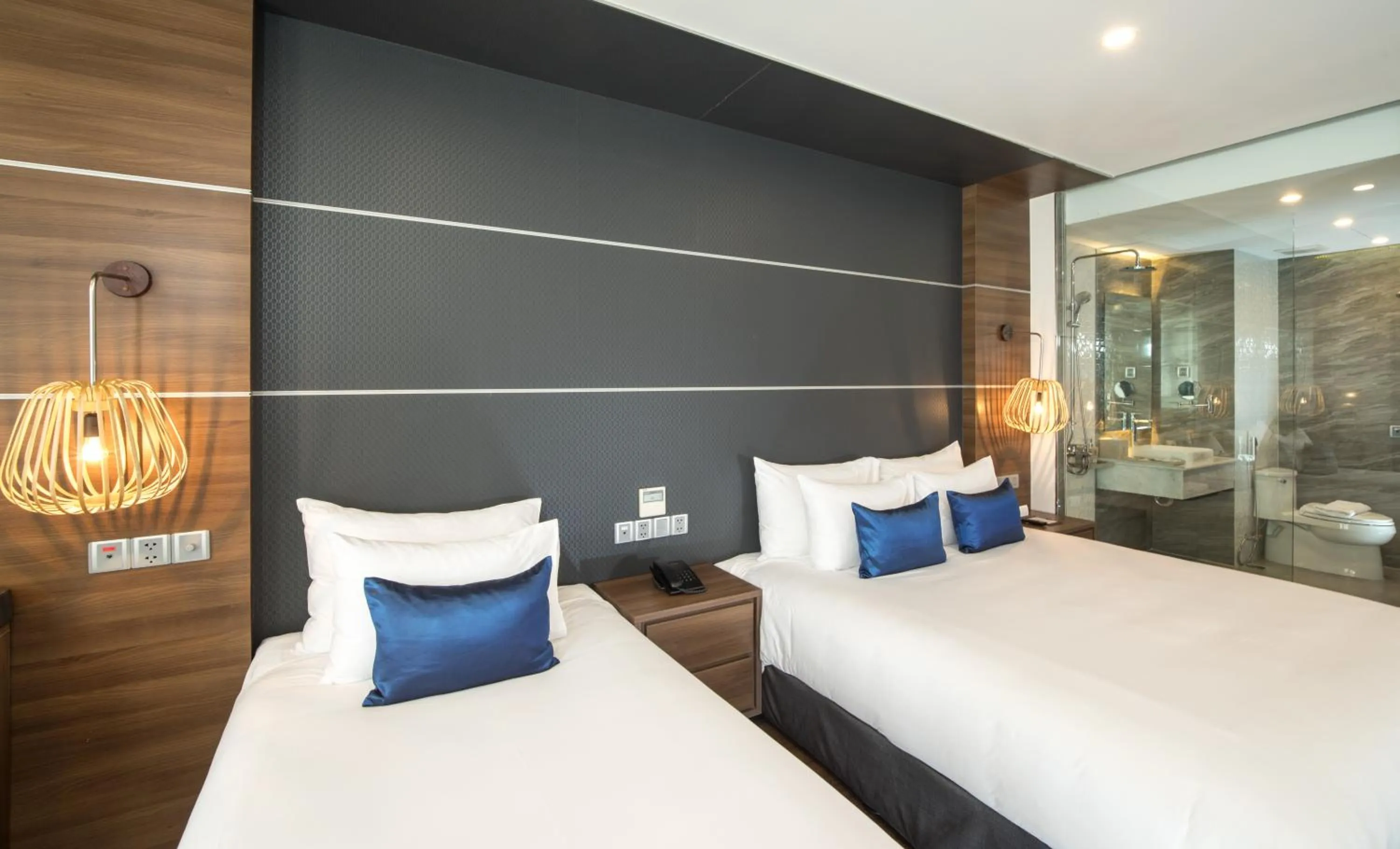 Bedroom, Bed in HAIAN Beach Hotel & Spa