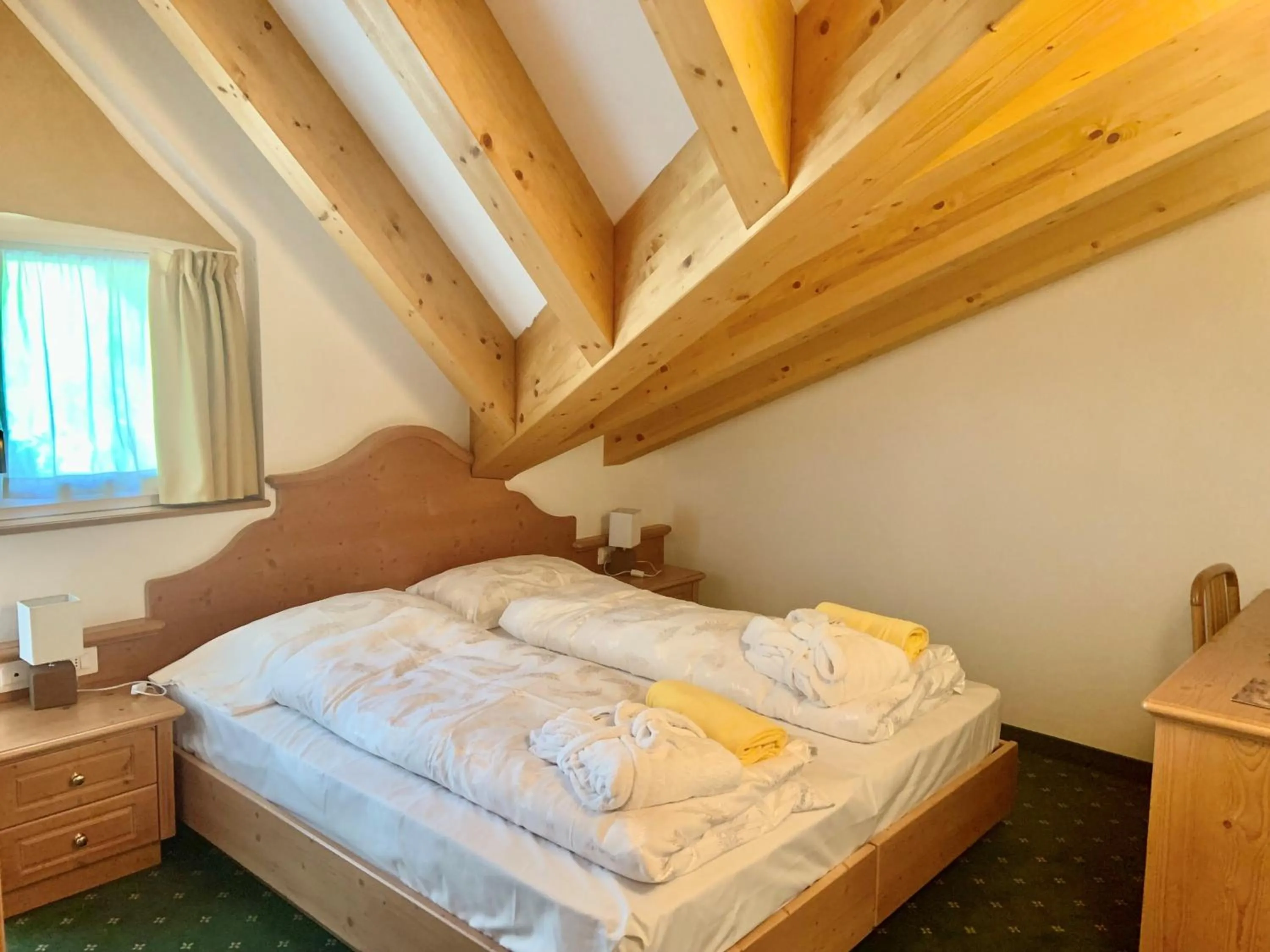 Bed in Hotel Fanes Suite & Spa