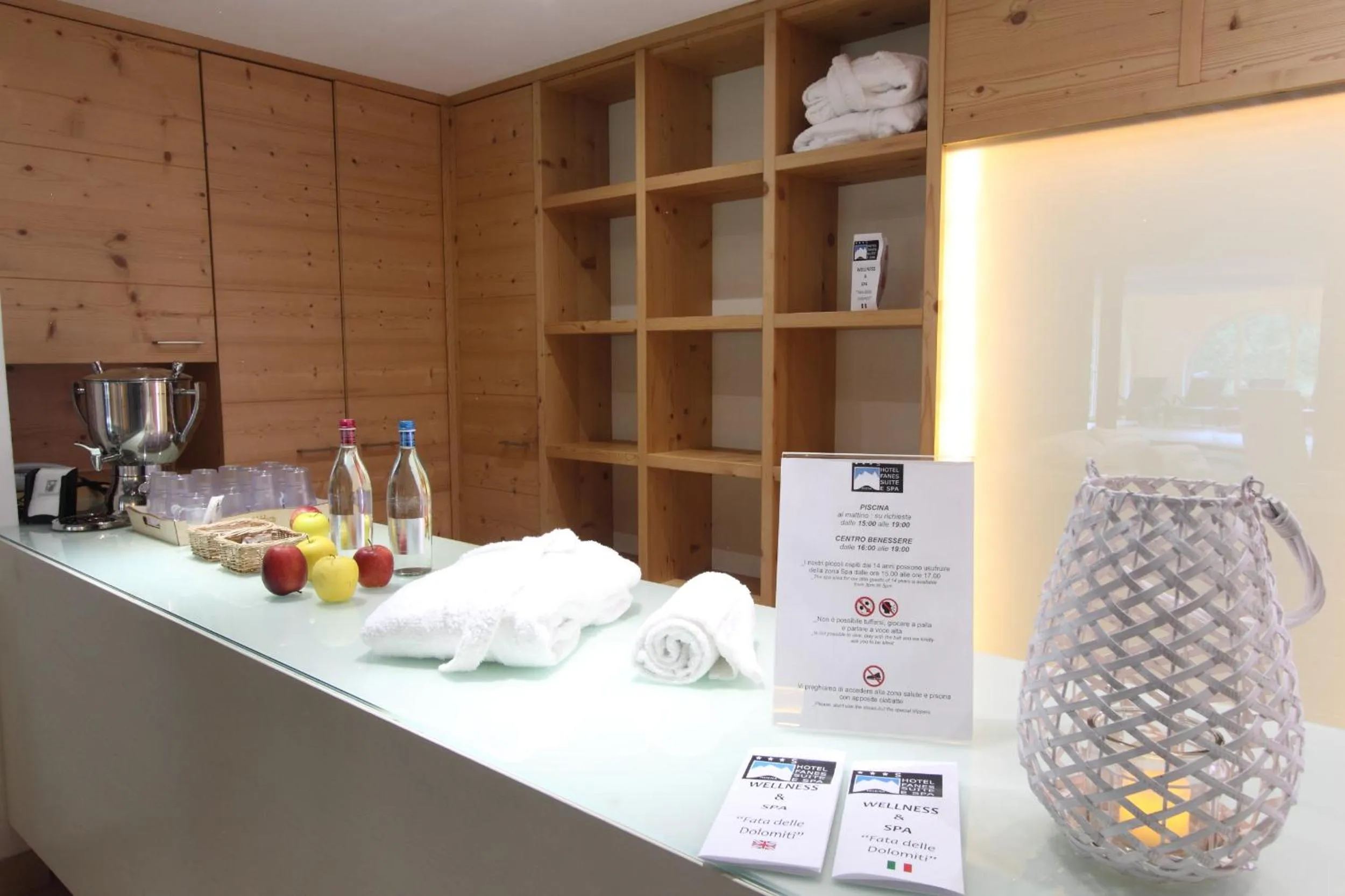 Spa and wellness centre/facilities in Hotel Fanes Suite & Spa