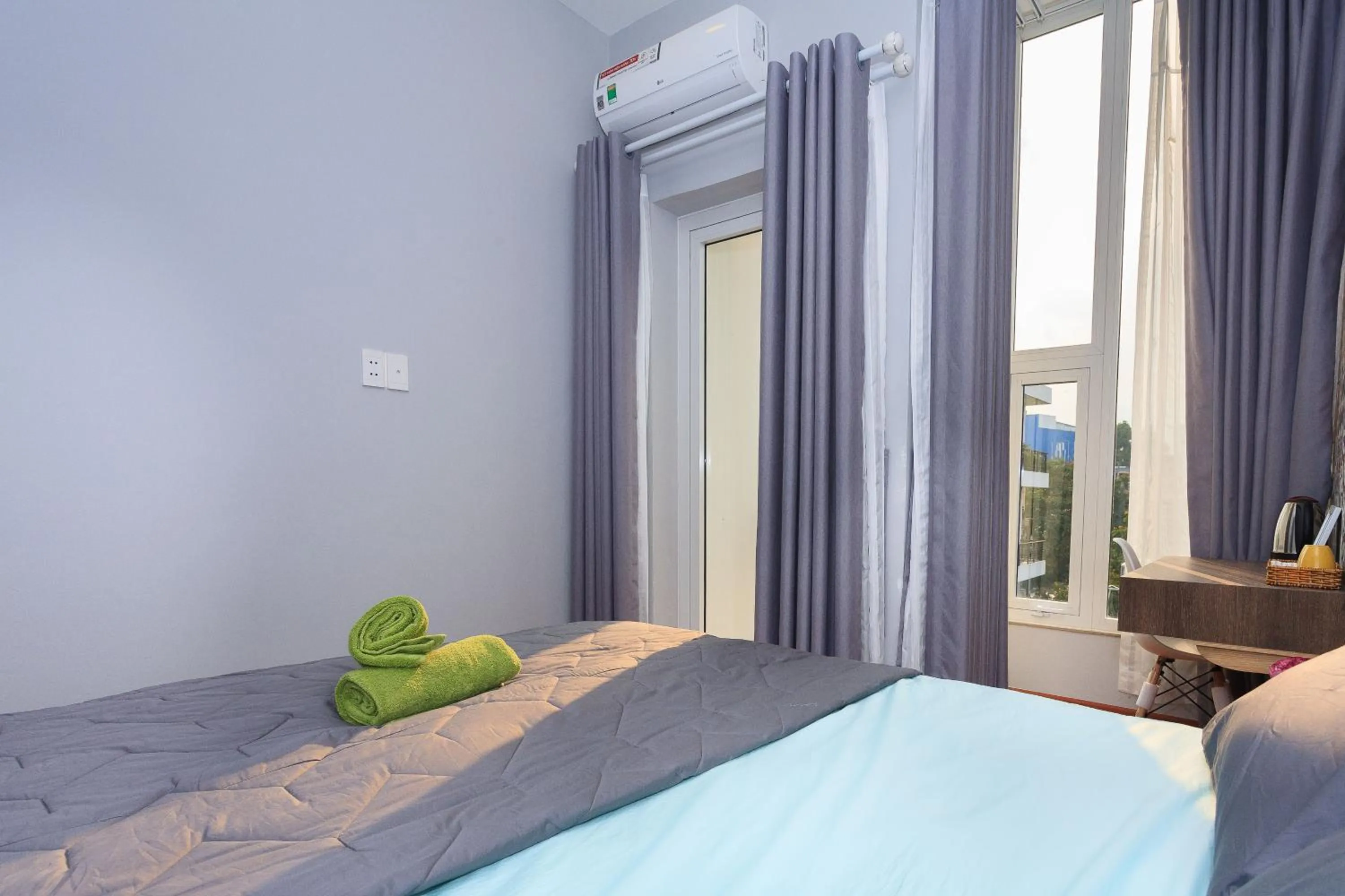 Balcony/Terrace, Bed in Home Peace Home - District 1