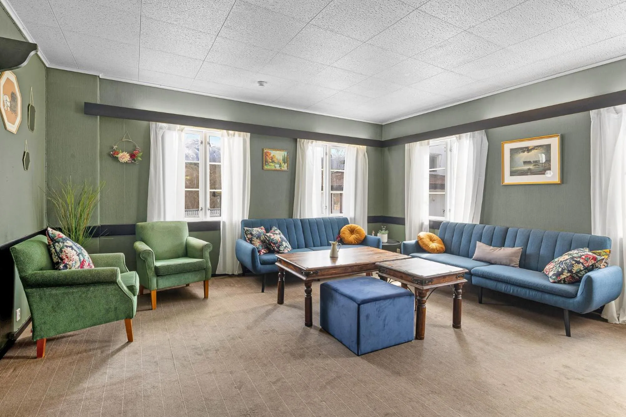 Living room in Hardanger Guesthouse