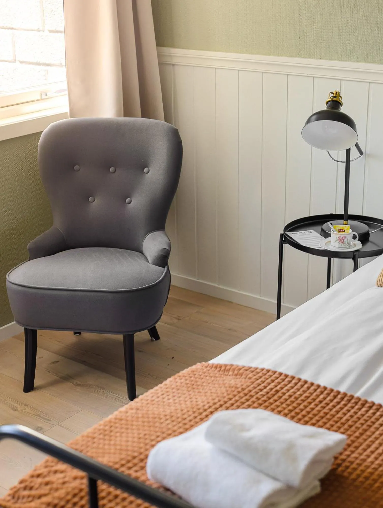 Bed in Hardanger Guesthouse