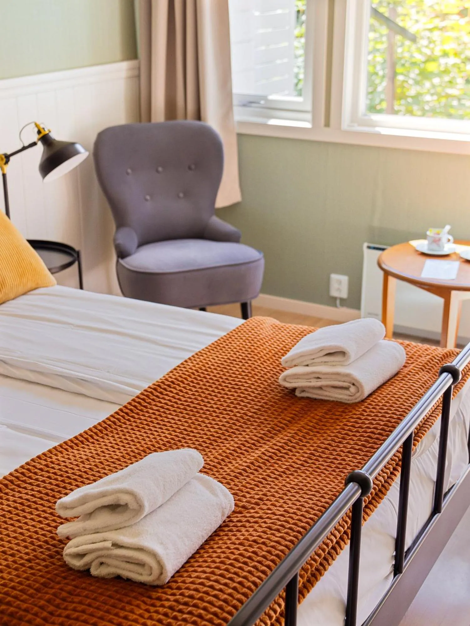 Bed in Hardanger Guesthouse