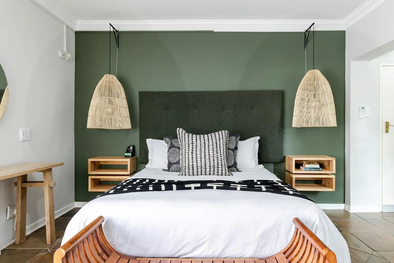 Bed in Matumi Golf Lodge