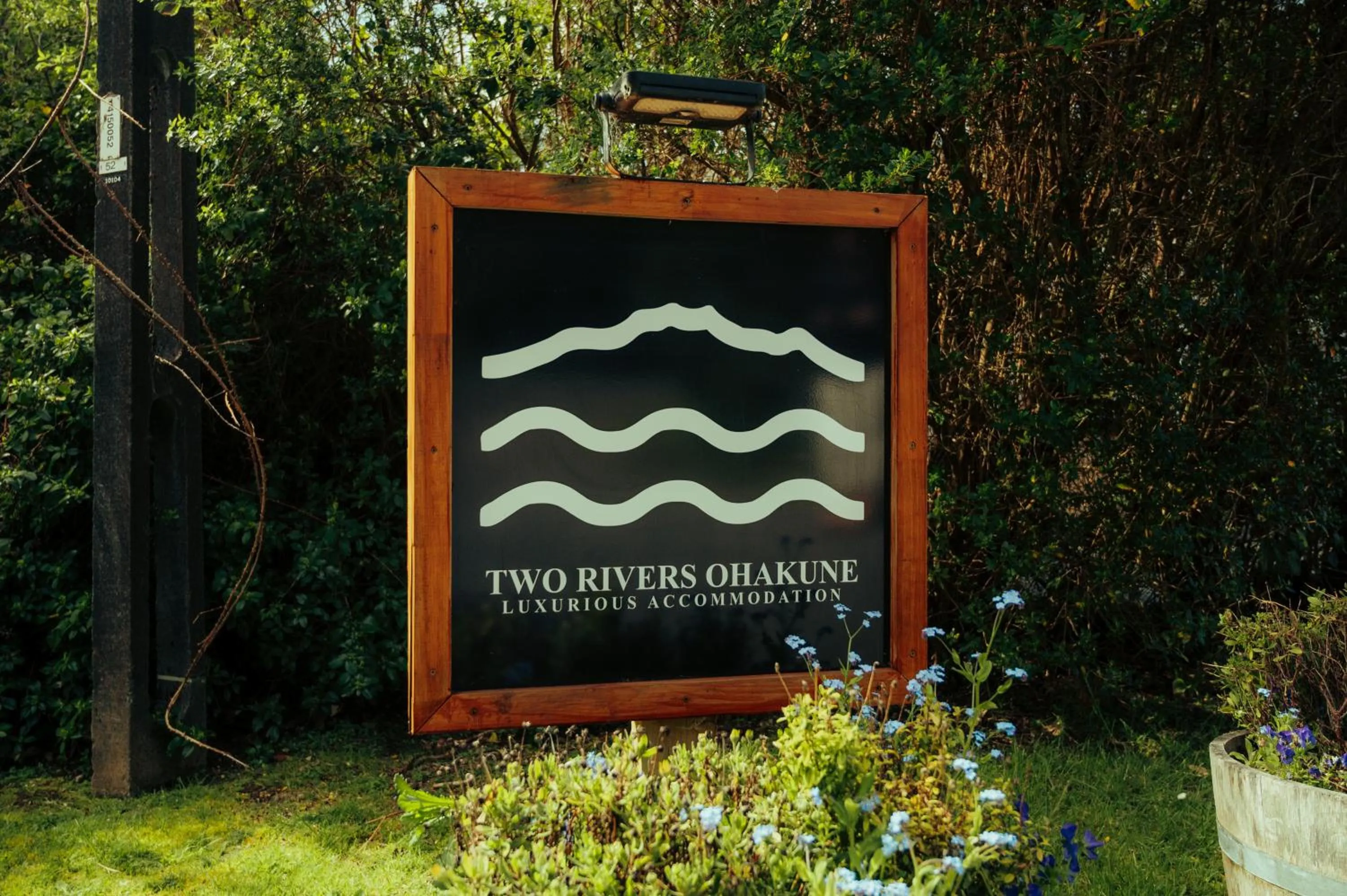 Property logo or sign in Two Rivers Ohakune - Boutique Bed and Breakfast
