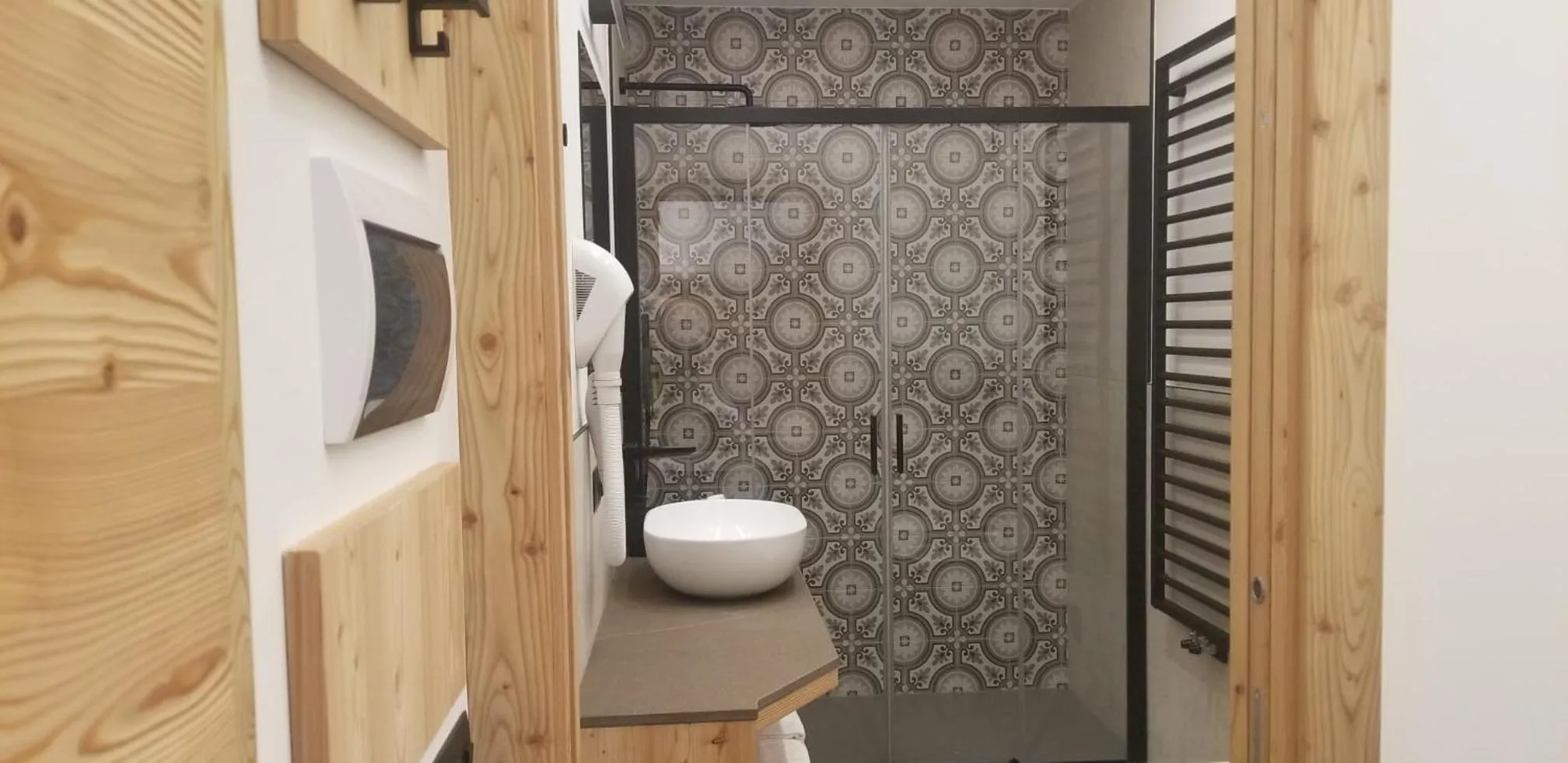 Bathroom in Cimon Dolomites Hotel