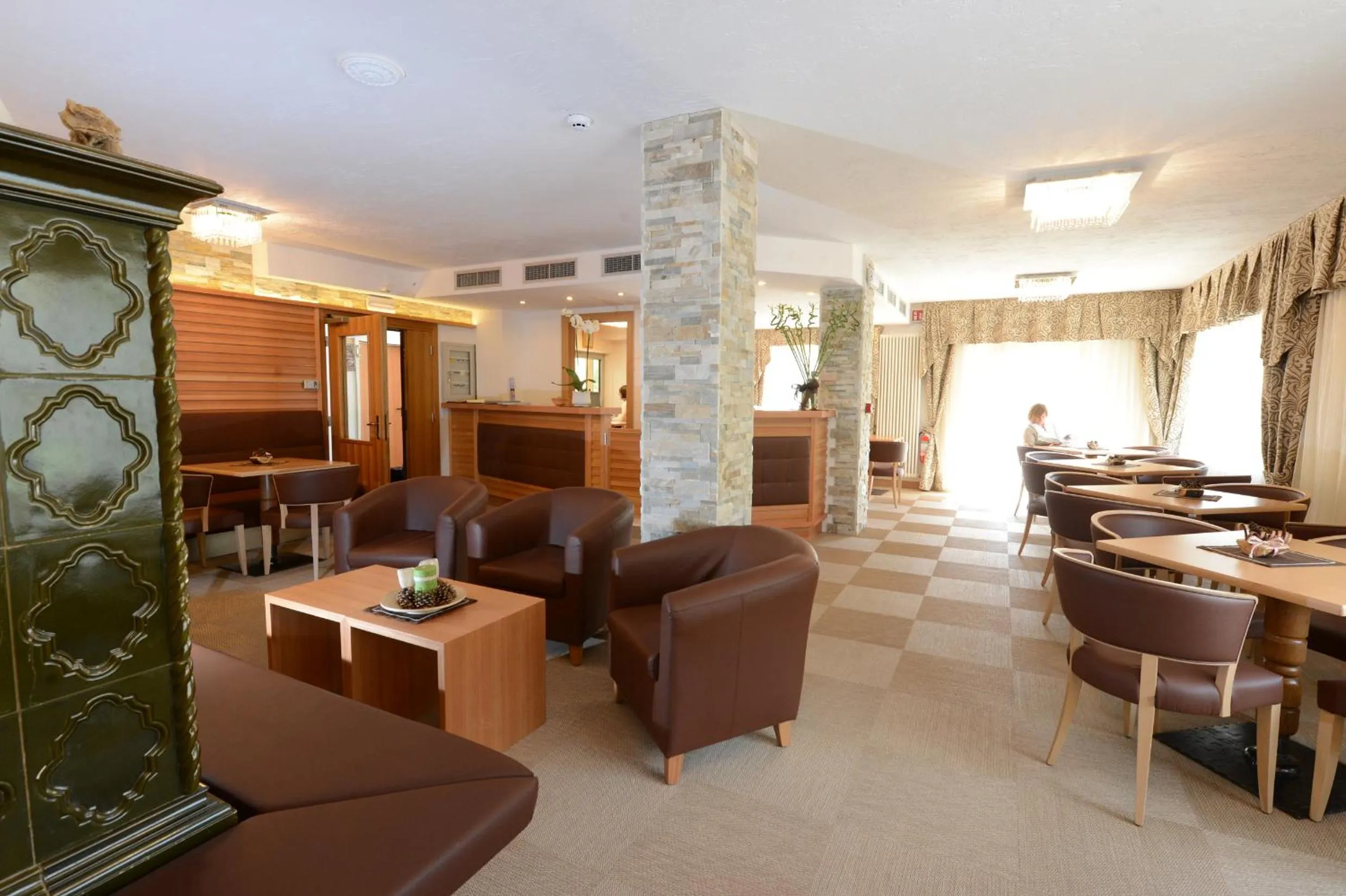 Library in Cimon Dolomites Hotel