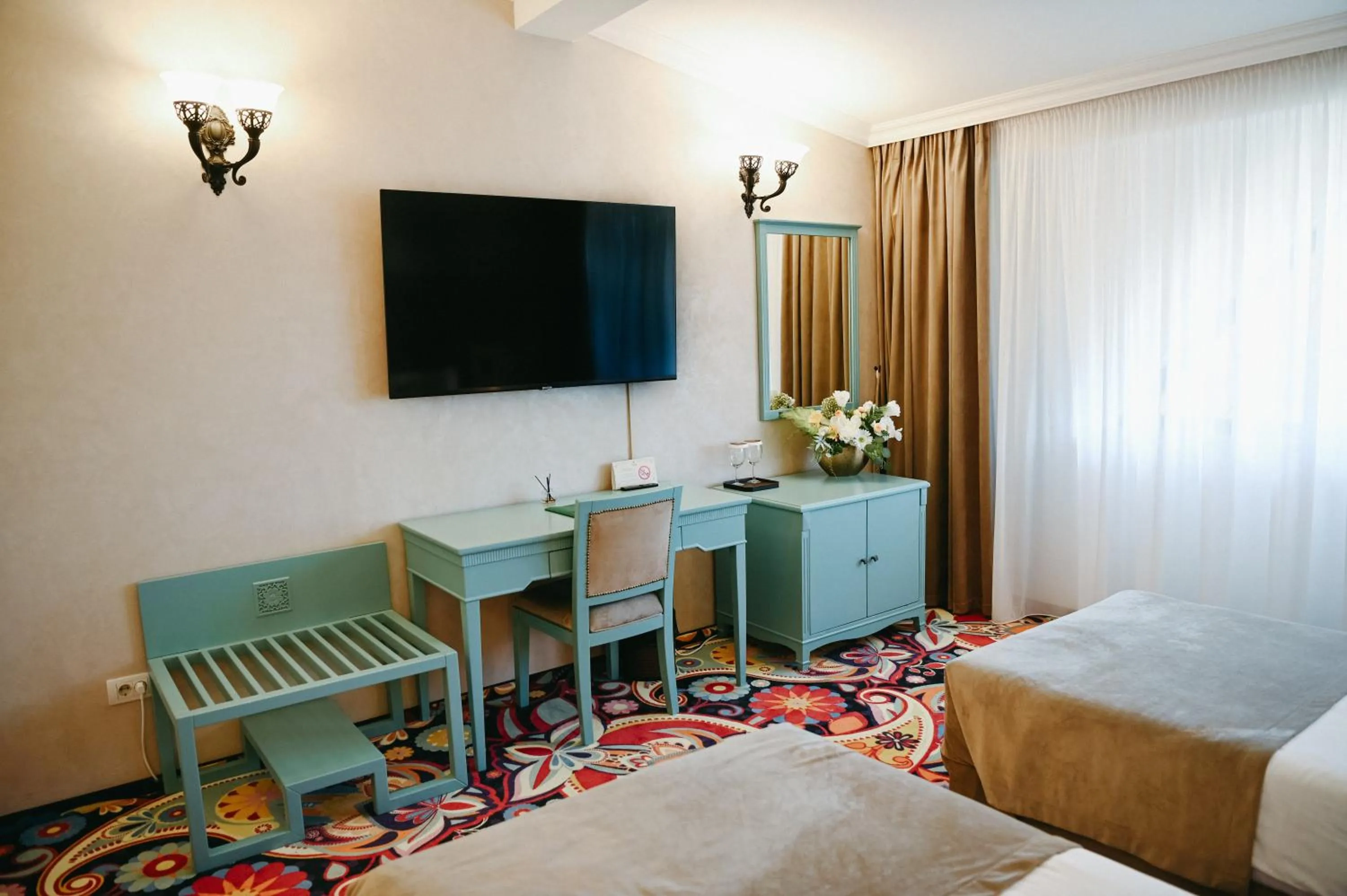 Bed in Hotel La Castel Iasi