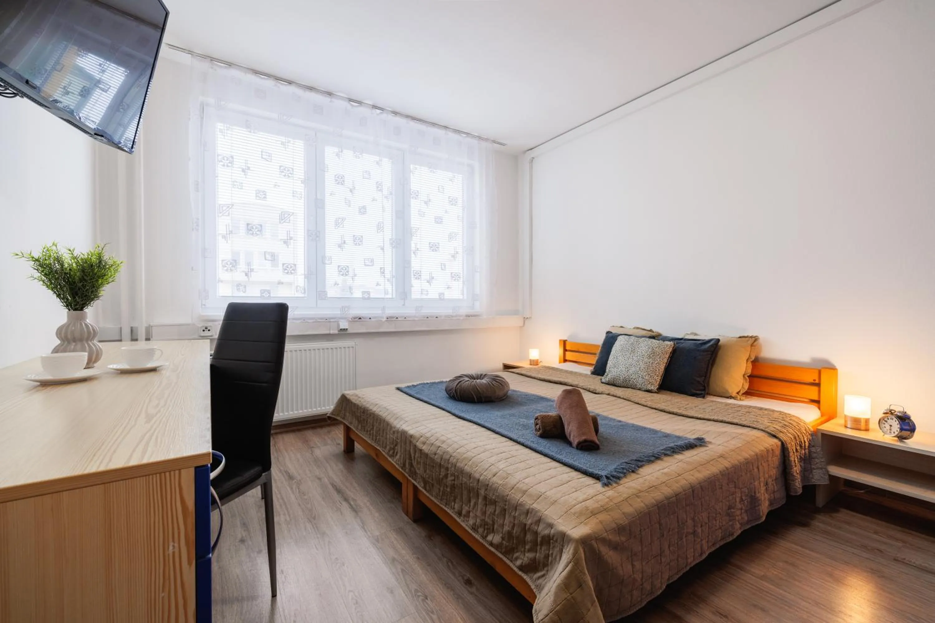 Bedroom, Bed in Hotel U Nádraží