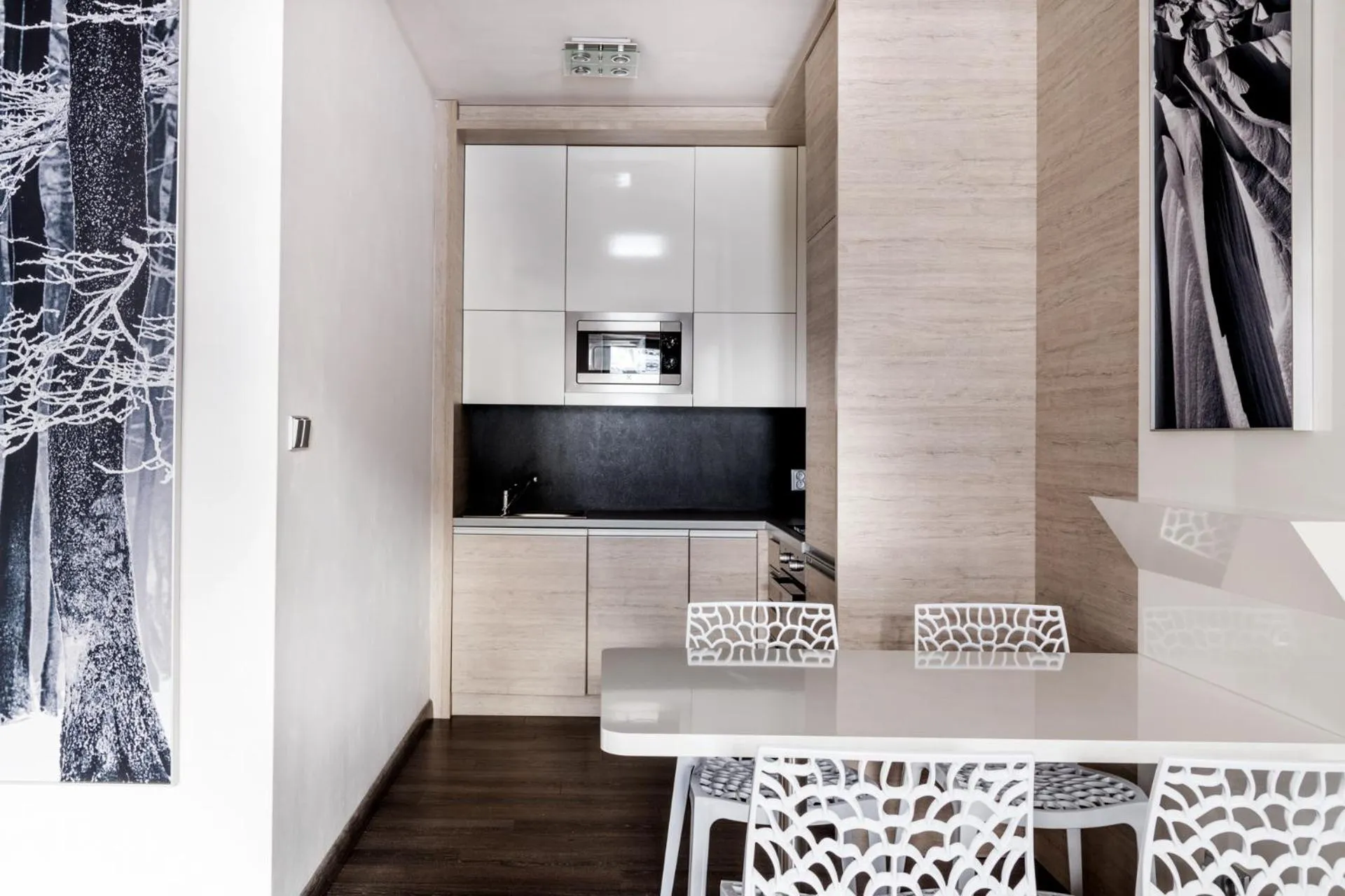 Kitchen or kitchenette in HOTEL PECR DEEP