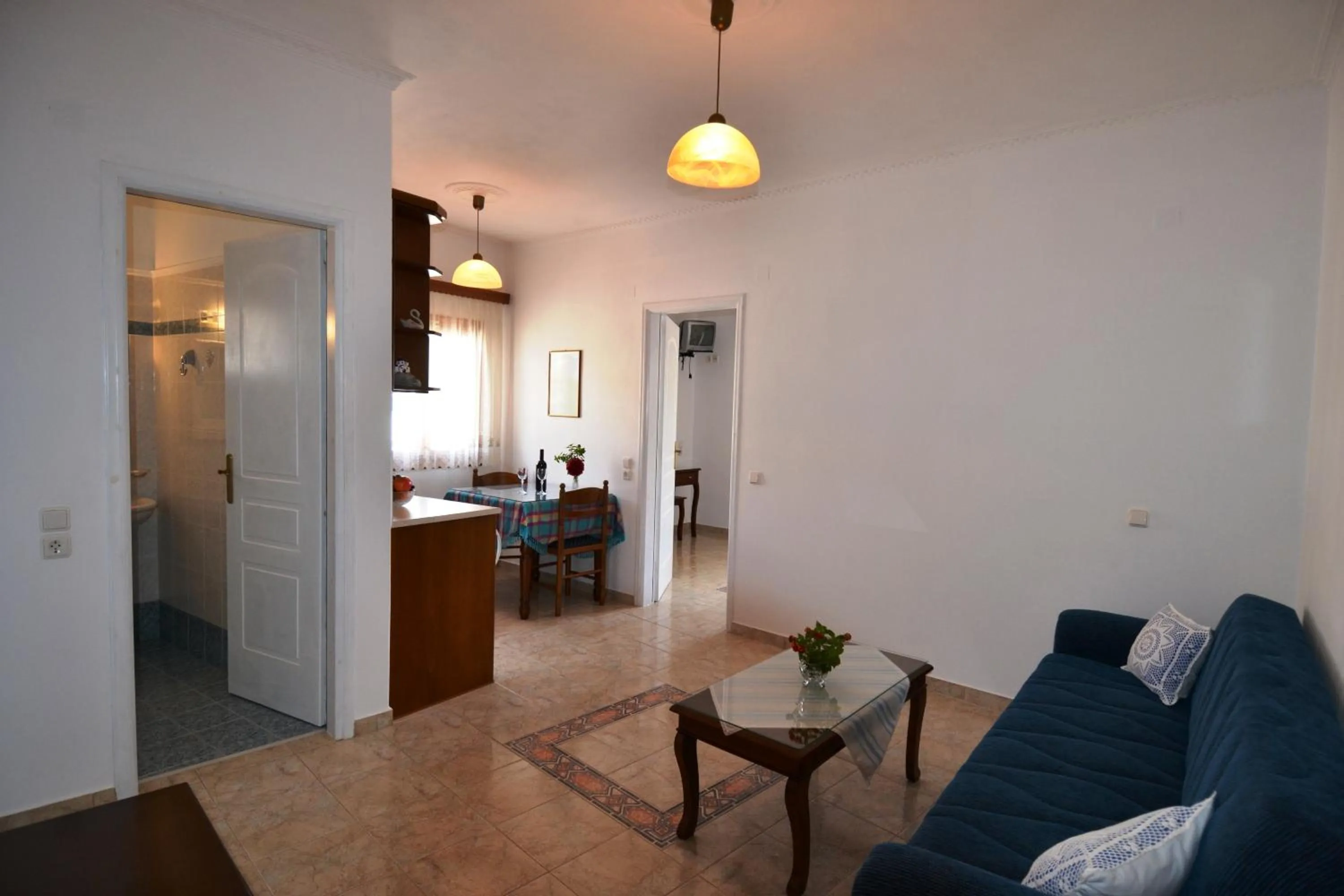 Seating area in Villa Georgia