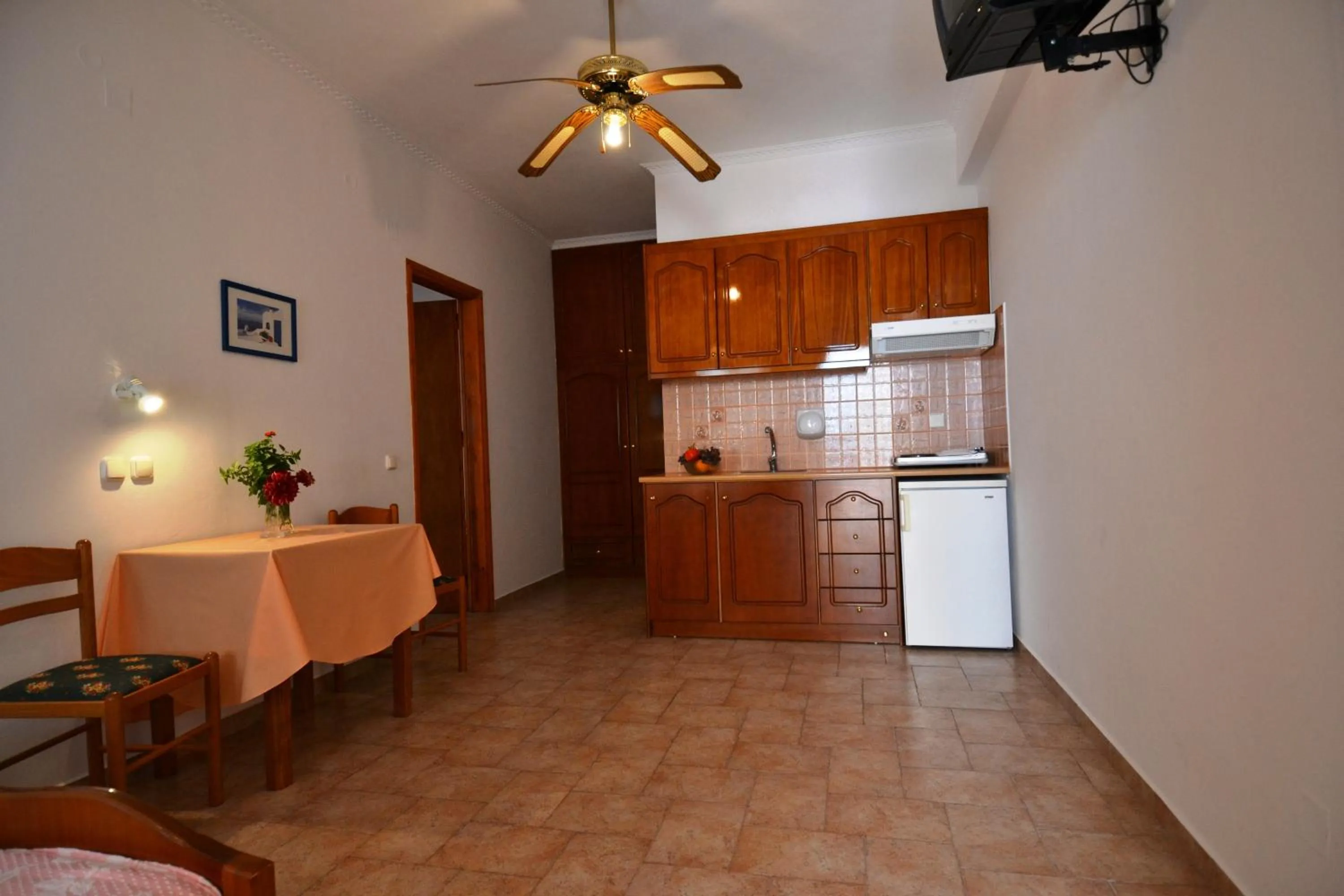 Kitchen or kitchenette in Villa Georgia