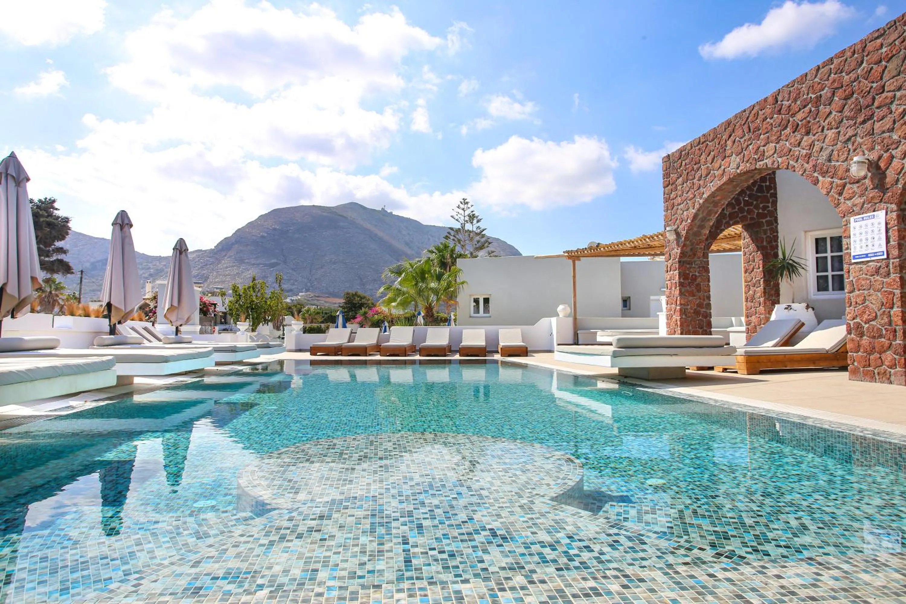 Swimming pool in Dimitris Villa