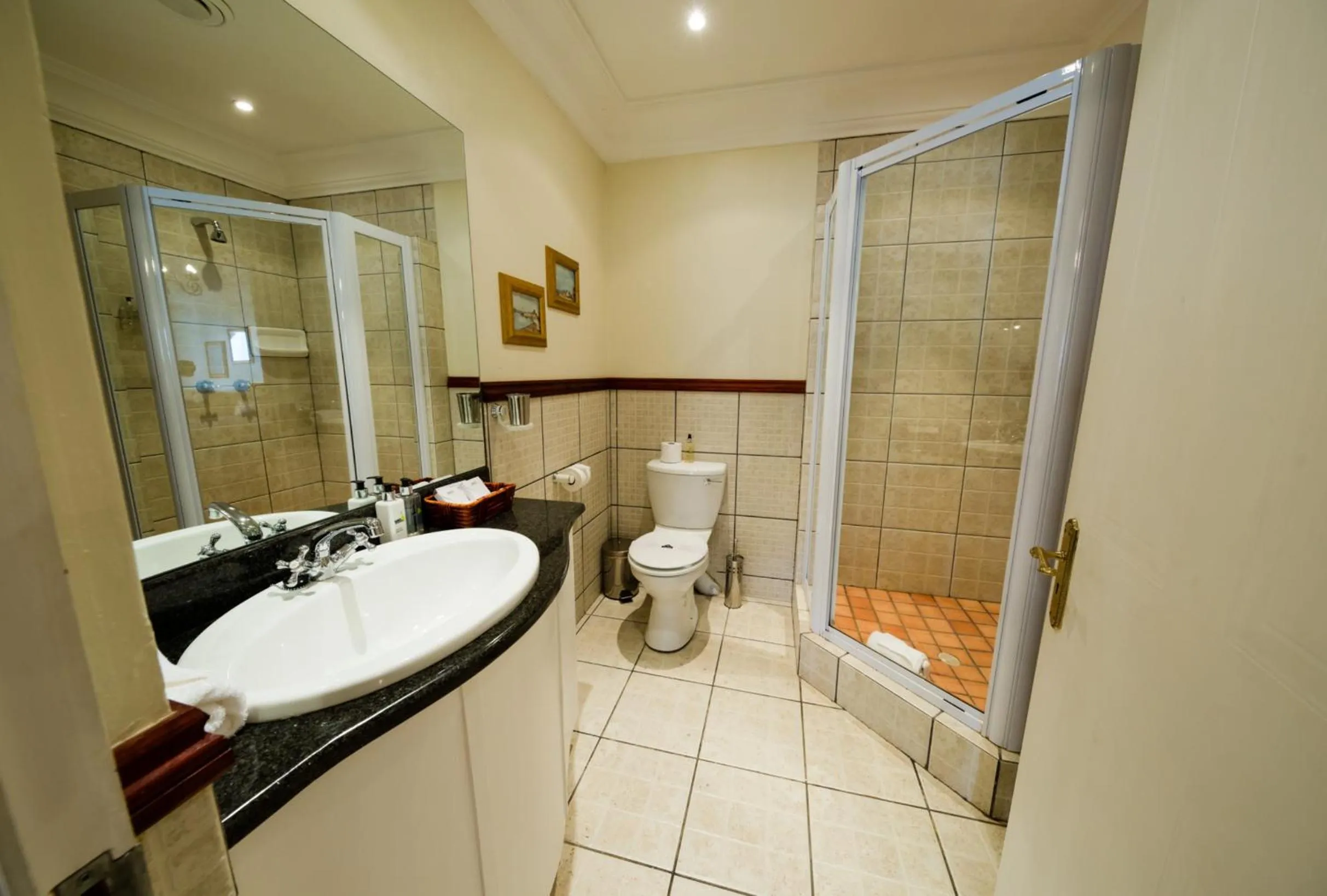 Shower in Le Manoir de Brendel