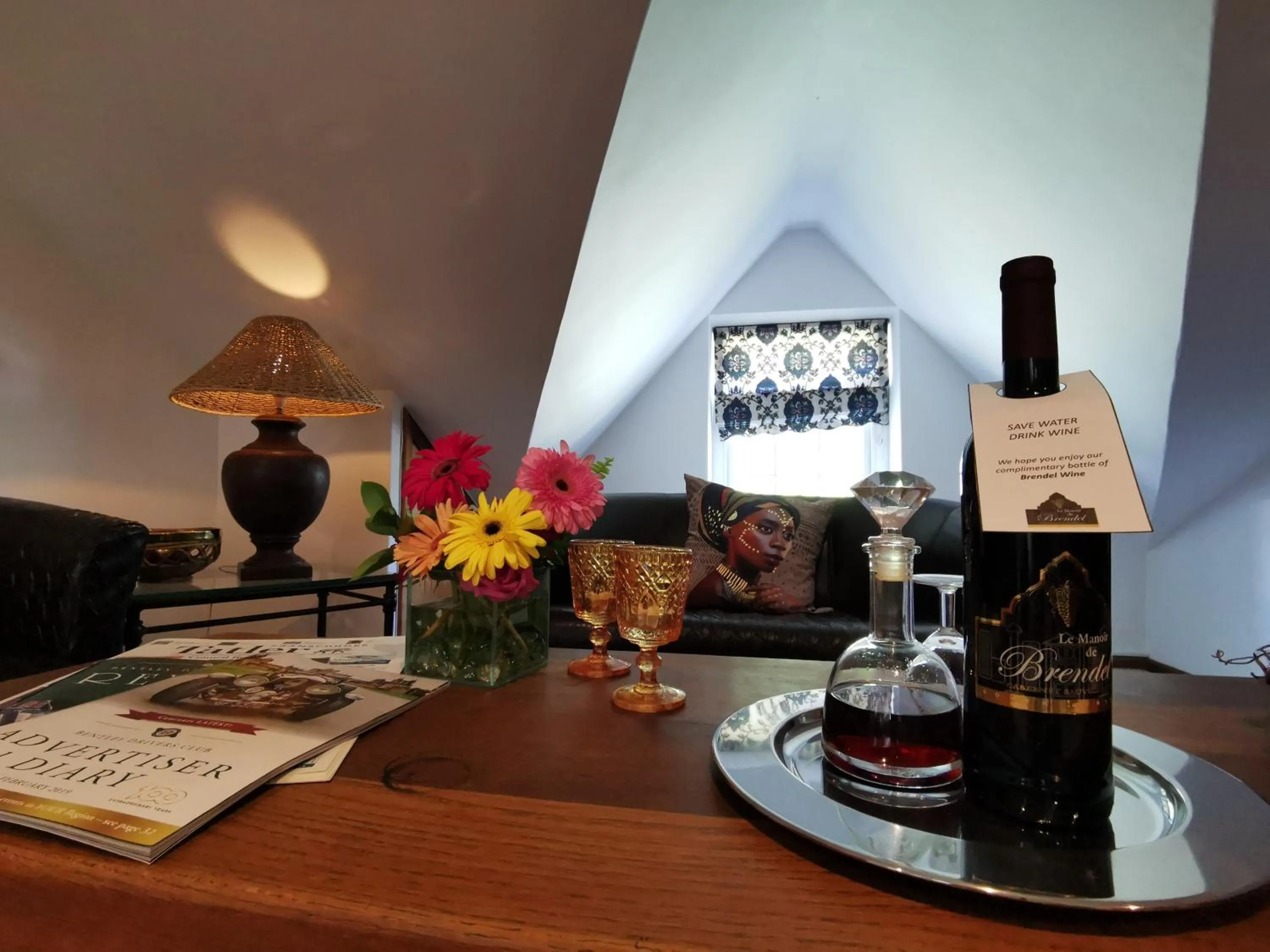 Living room in Le Manoir de Brendel