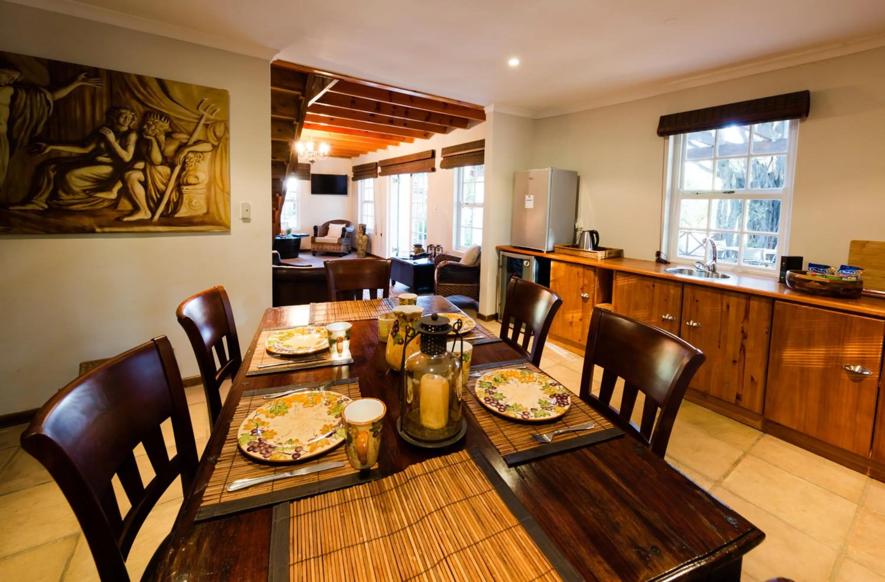 Kitchen or kitchenette in Le Manoir de Brendel