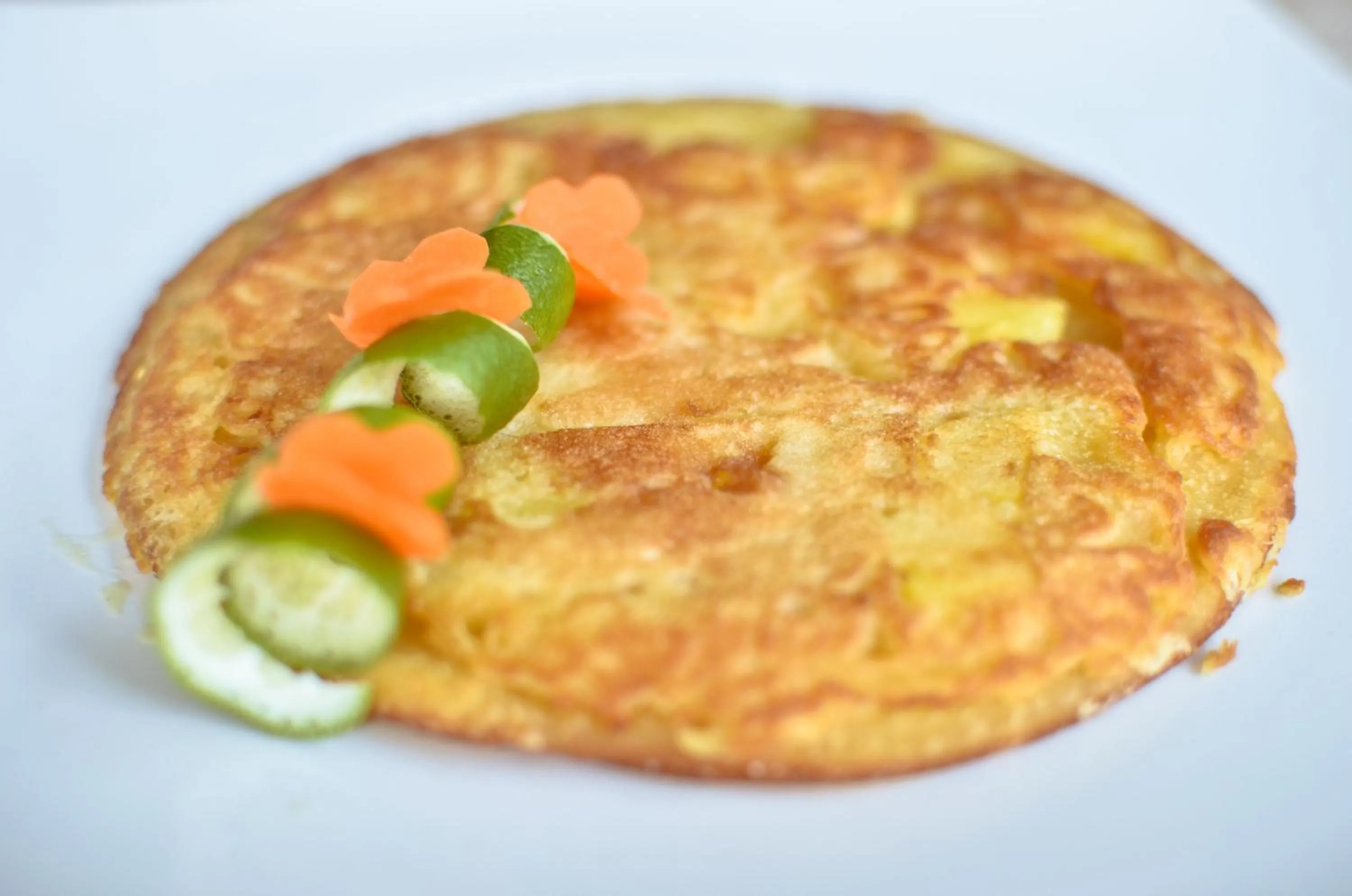 Breakfast in Palm Bamboo Hotel