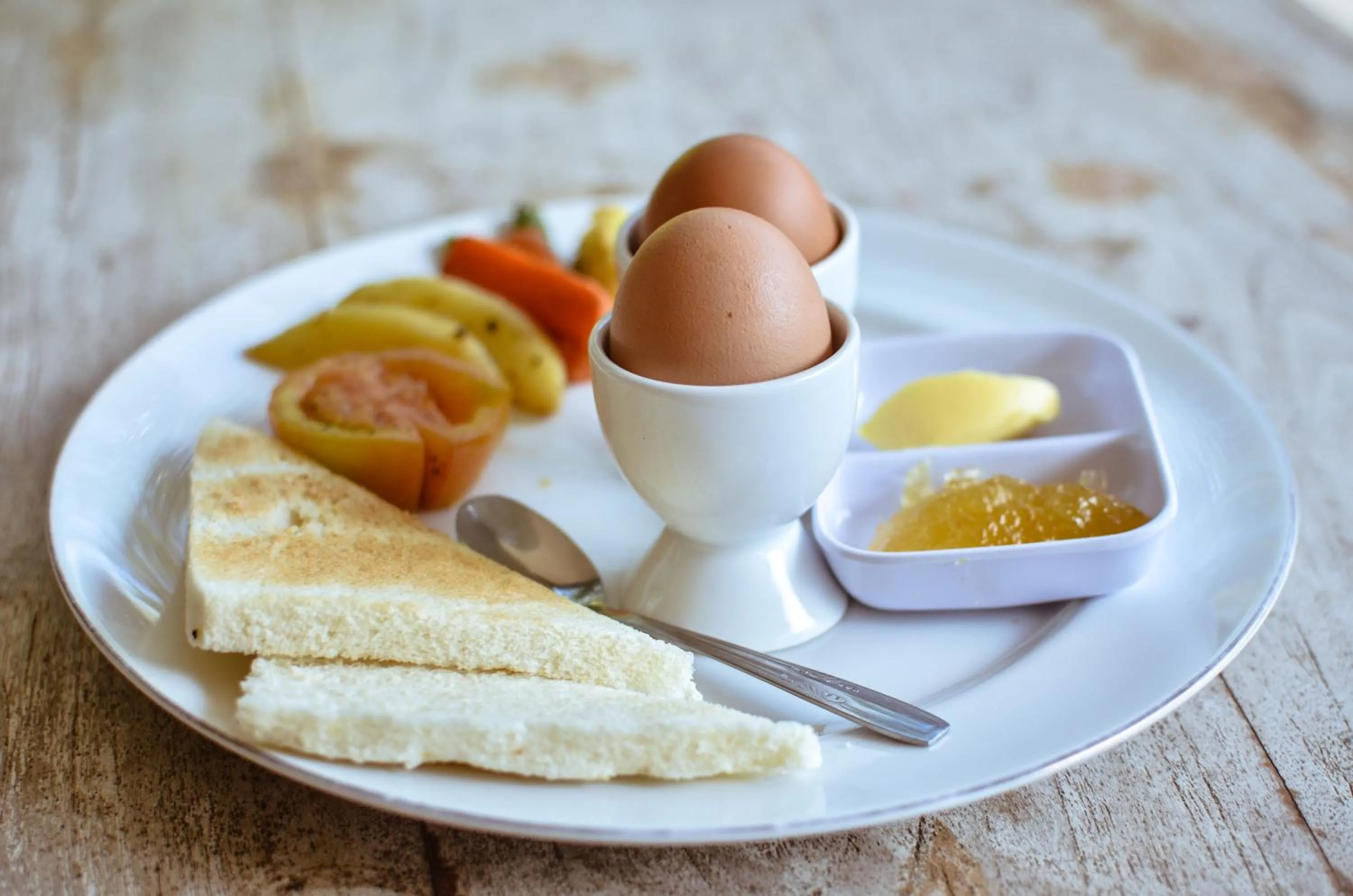 Breakfast in Palm Bamboo Hotel