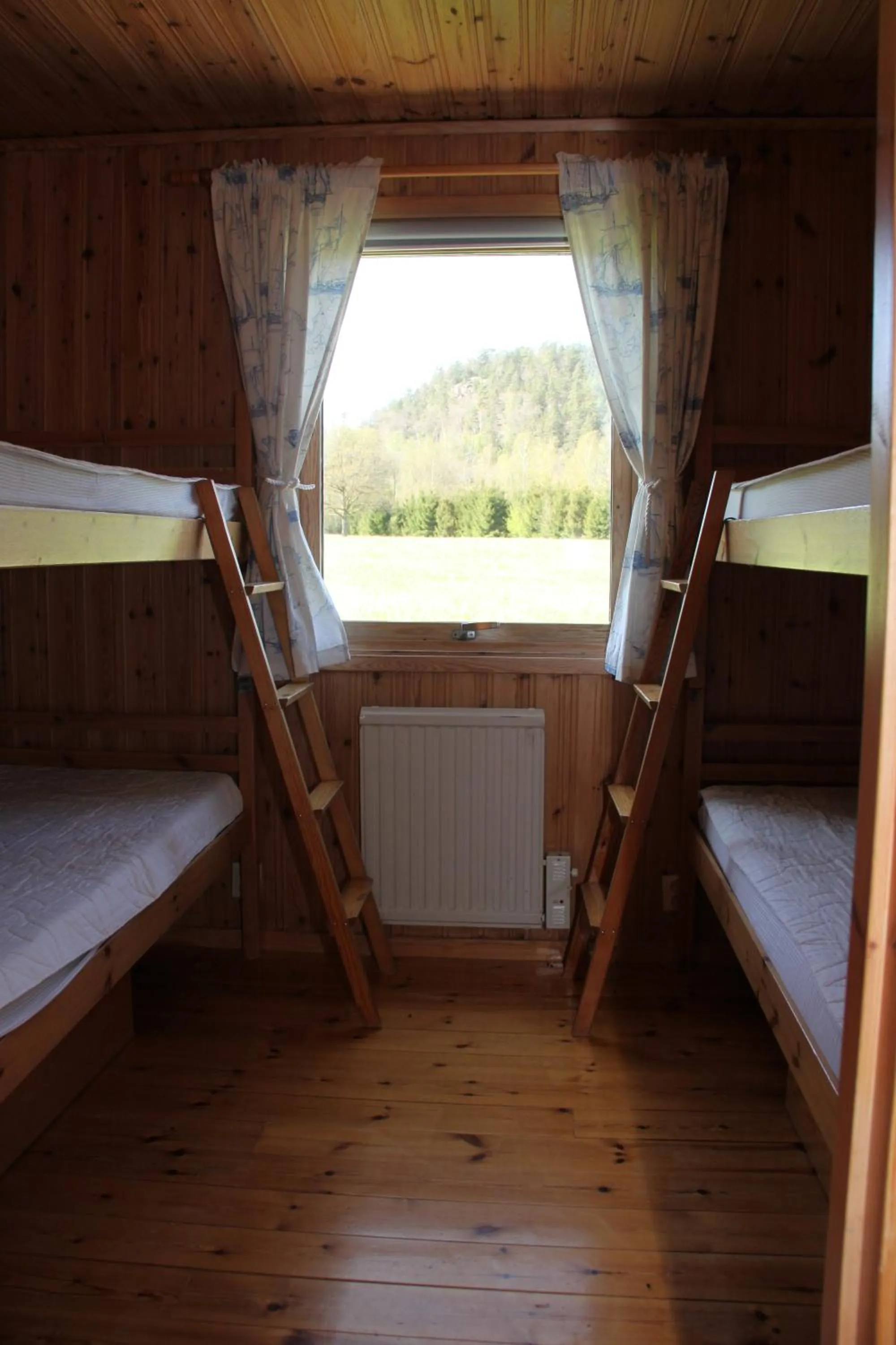 Bed in Älgbergets Bed & Breakfast