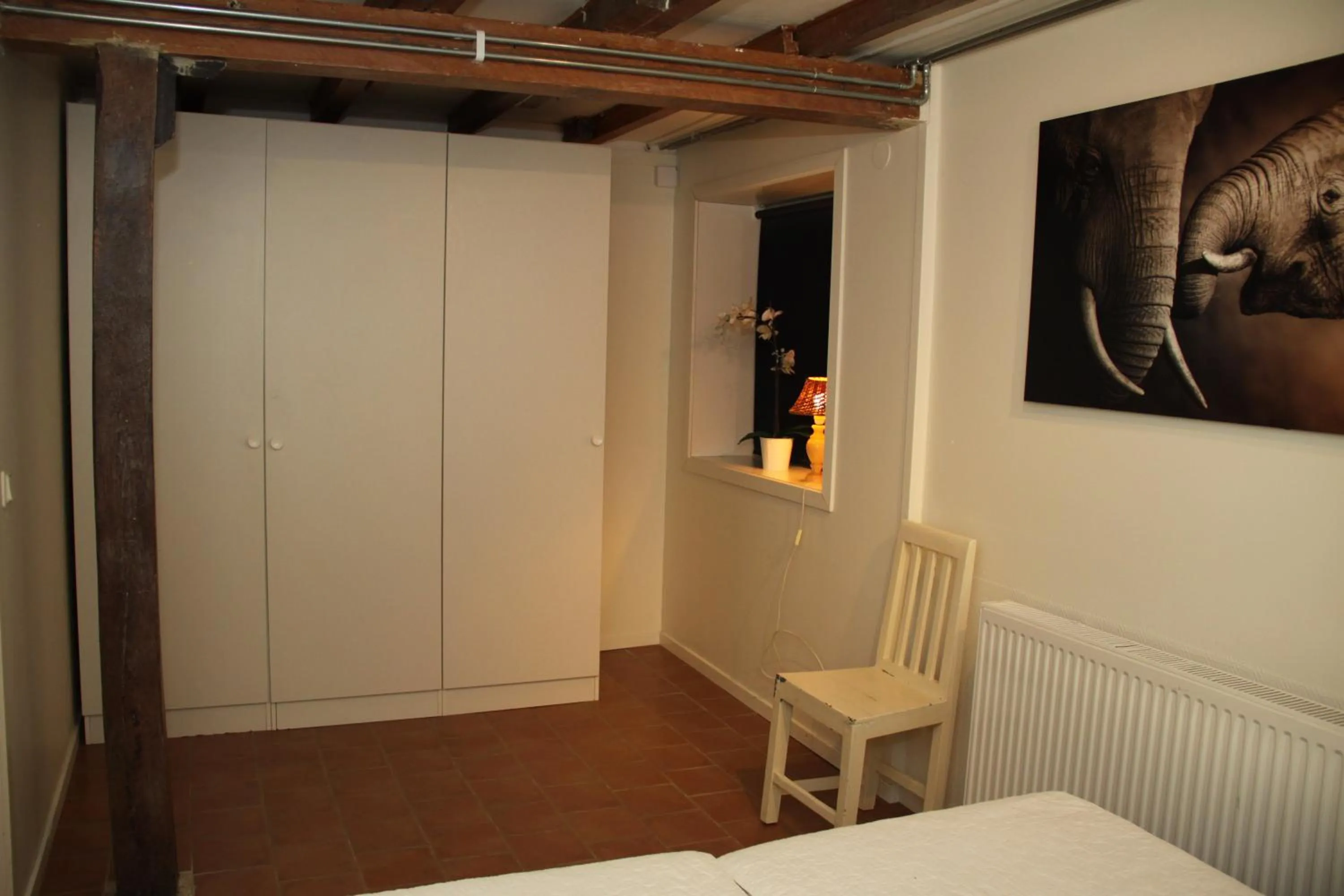 Bed in Älgbergets Bed & Breakfast