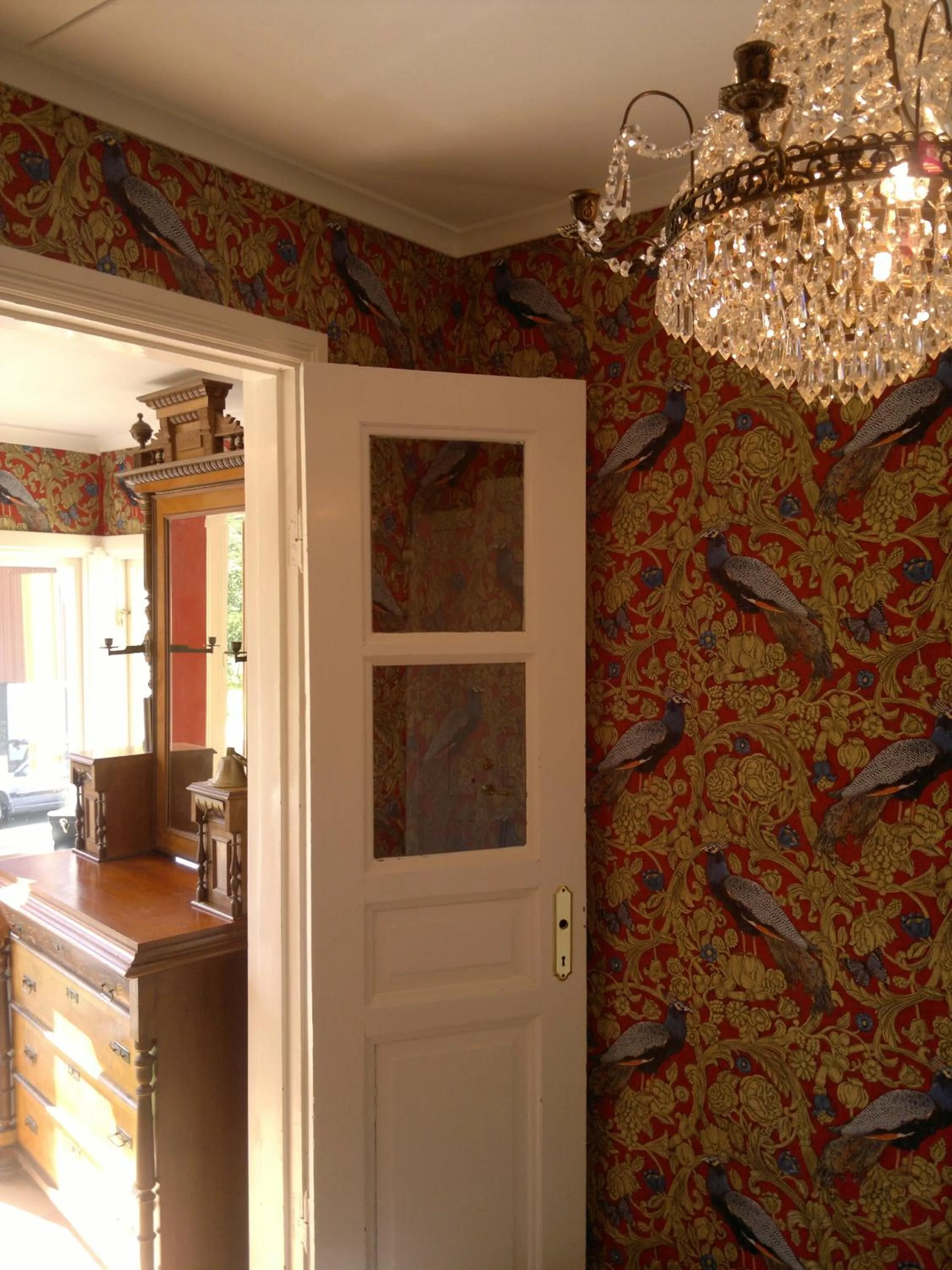 Decorative detail in Älgbergets Bed & Breakfast