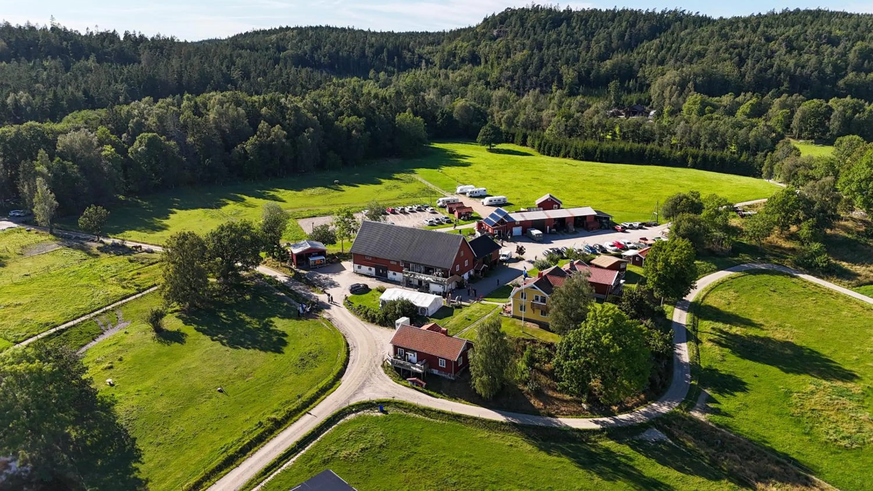Bird's eye view in Älgbergets Bed & Breakfast