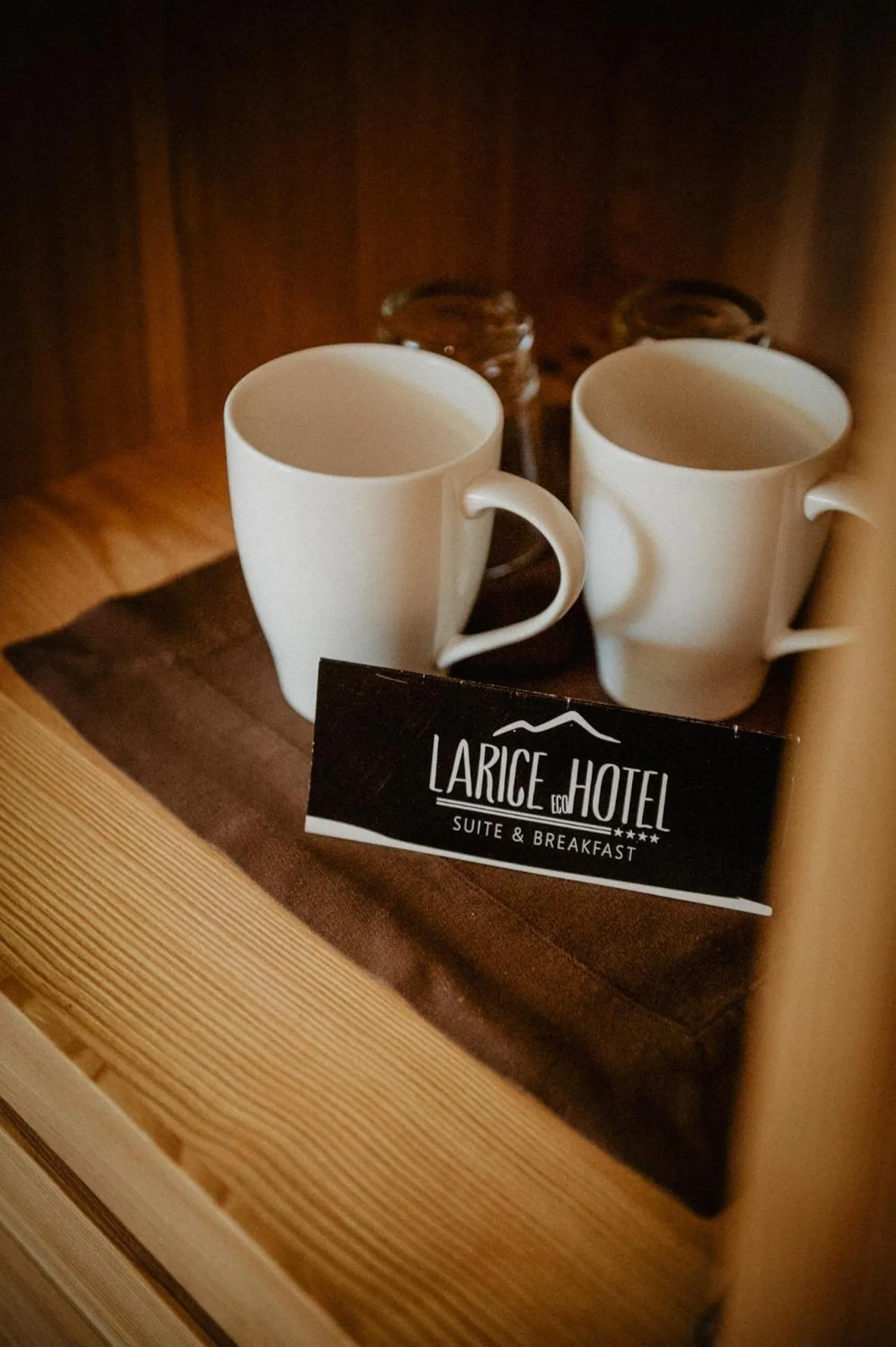 Decorative detail in Hotel Larice