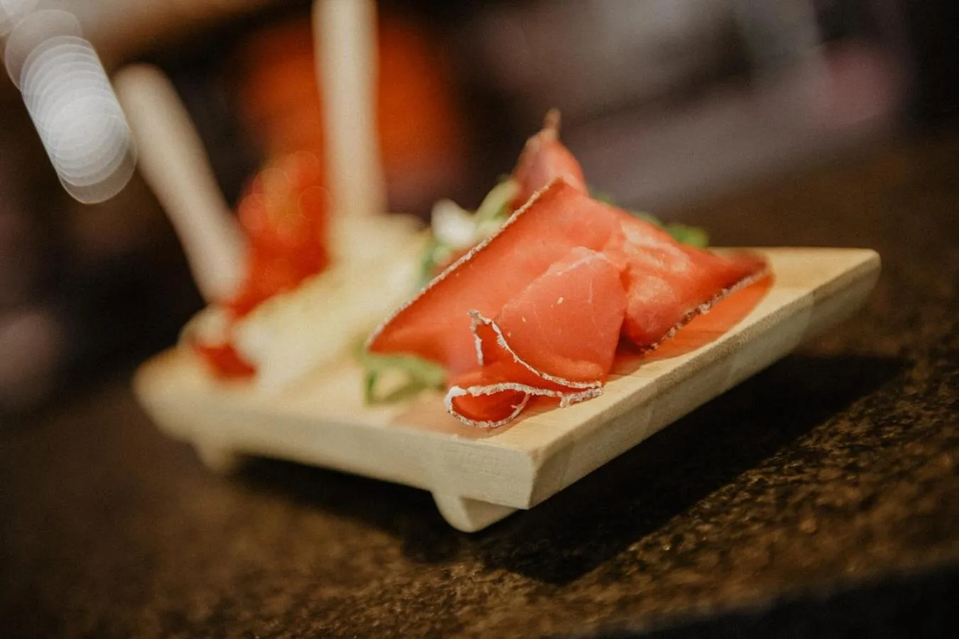 Food close-up in Hotel Larice