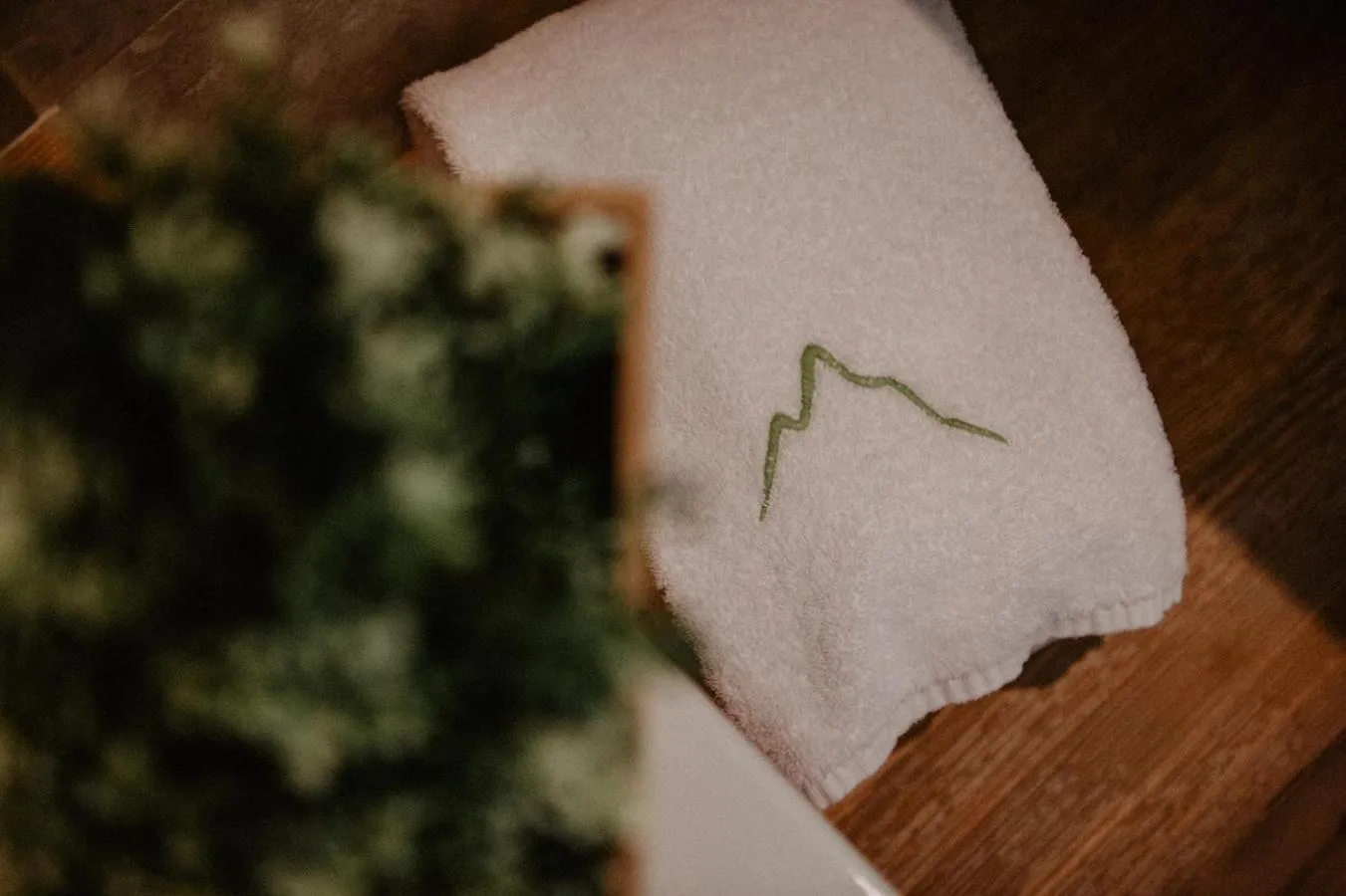 Decorative detail in Hotel Larice