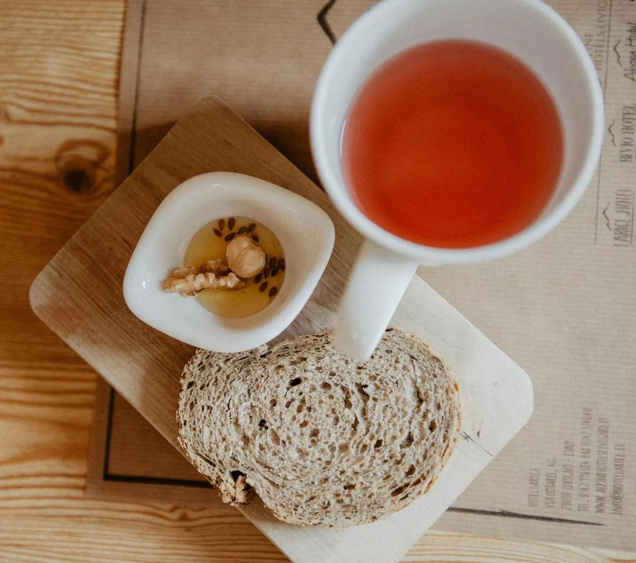 Buffet breakfast in Hotel Larice